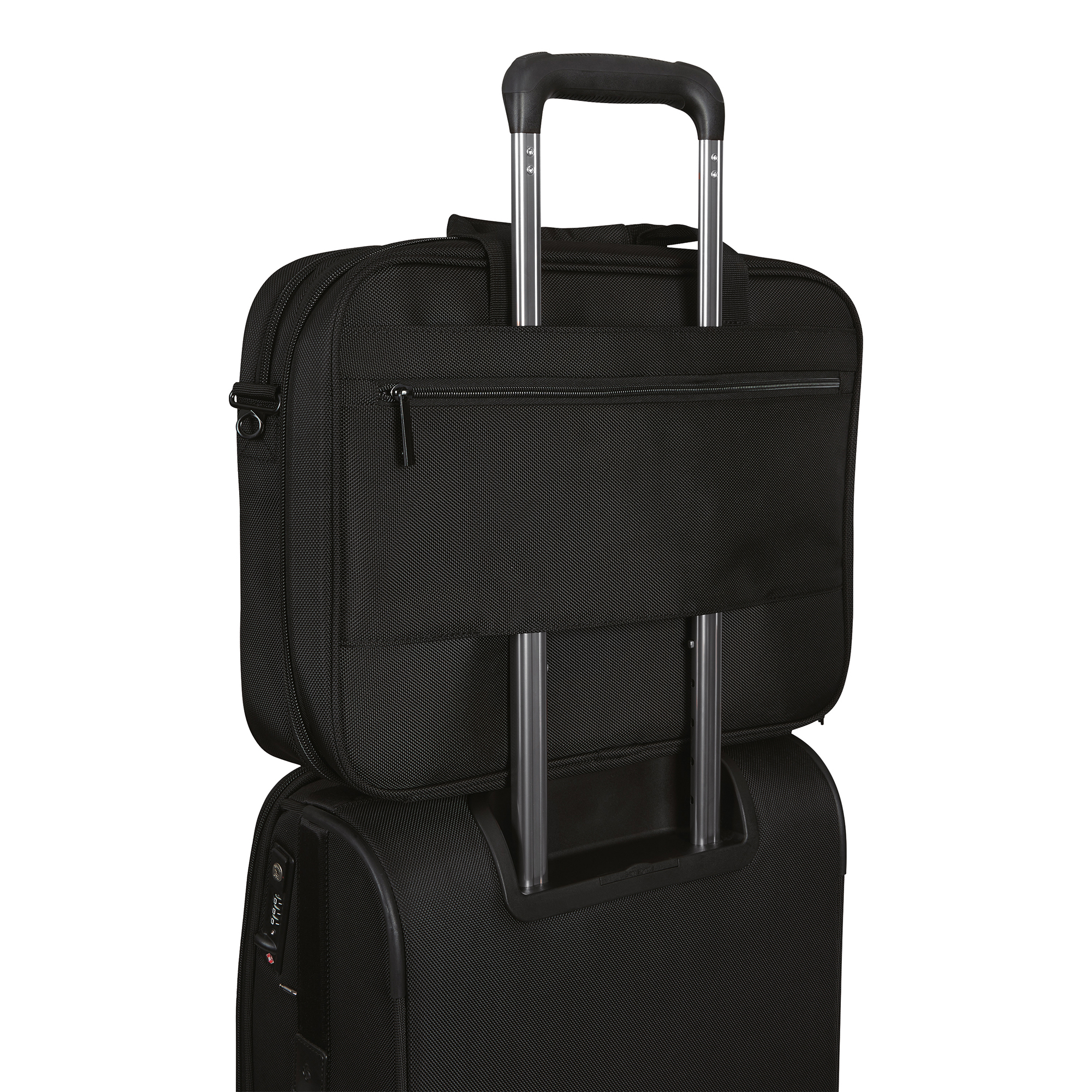 Picture of Samsonite Classic Business Perfect Fit Two Gusset Laptop Portfolio - Black