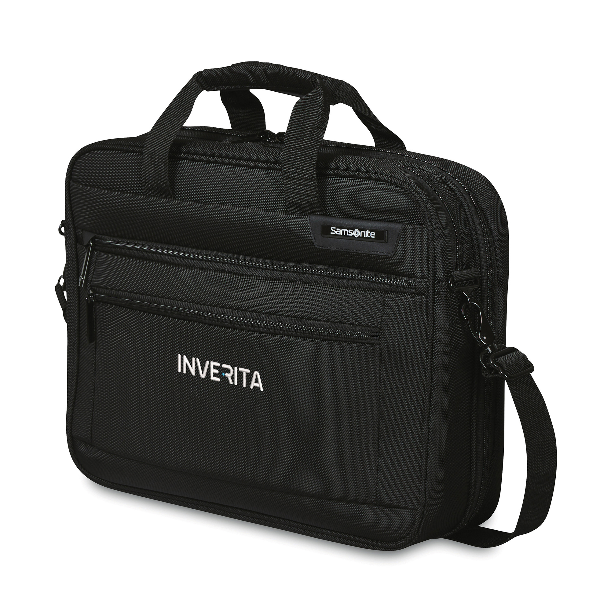 Picture of Samsonite Classic Business Perfect Fit Two Gusset Laptop Portfolio - Black