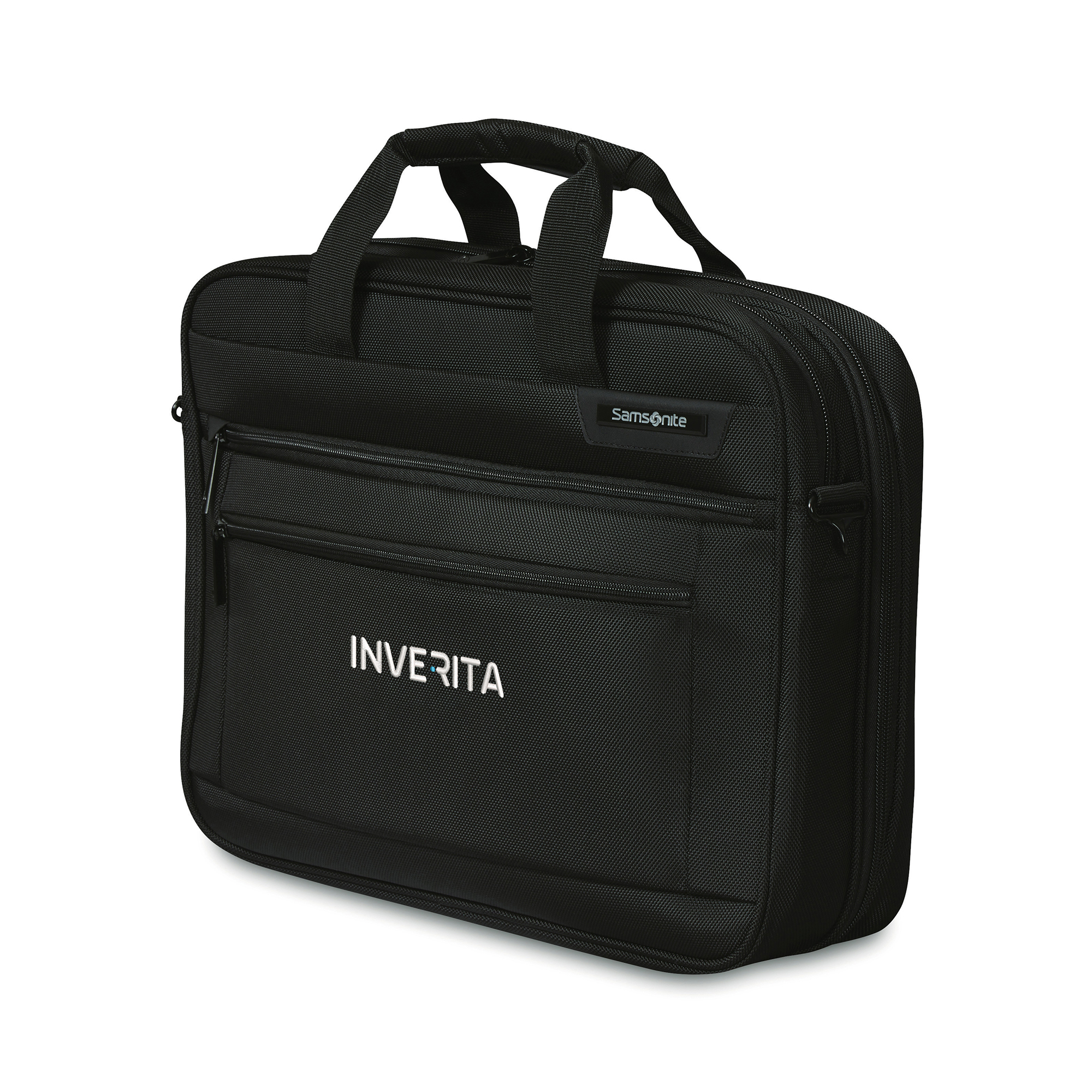 Picture of Samsonite Classic Business Perfect Fit Two Gusset Laptop Portfolio - Black