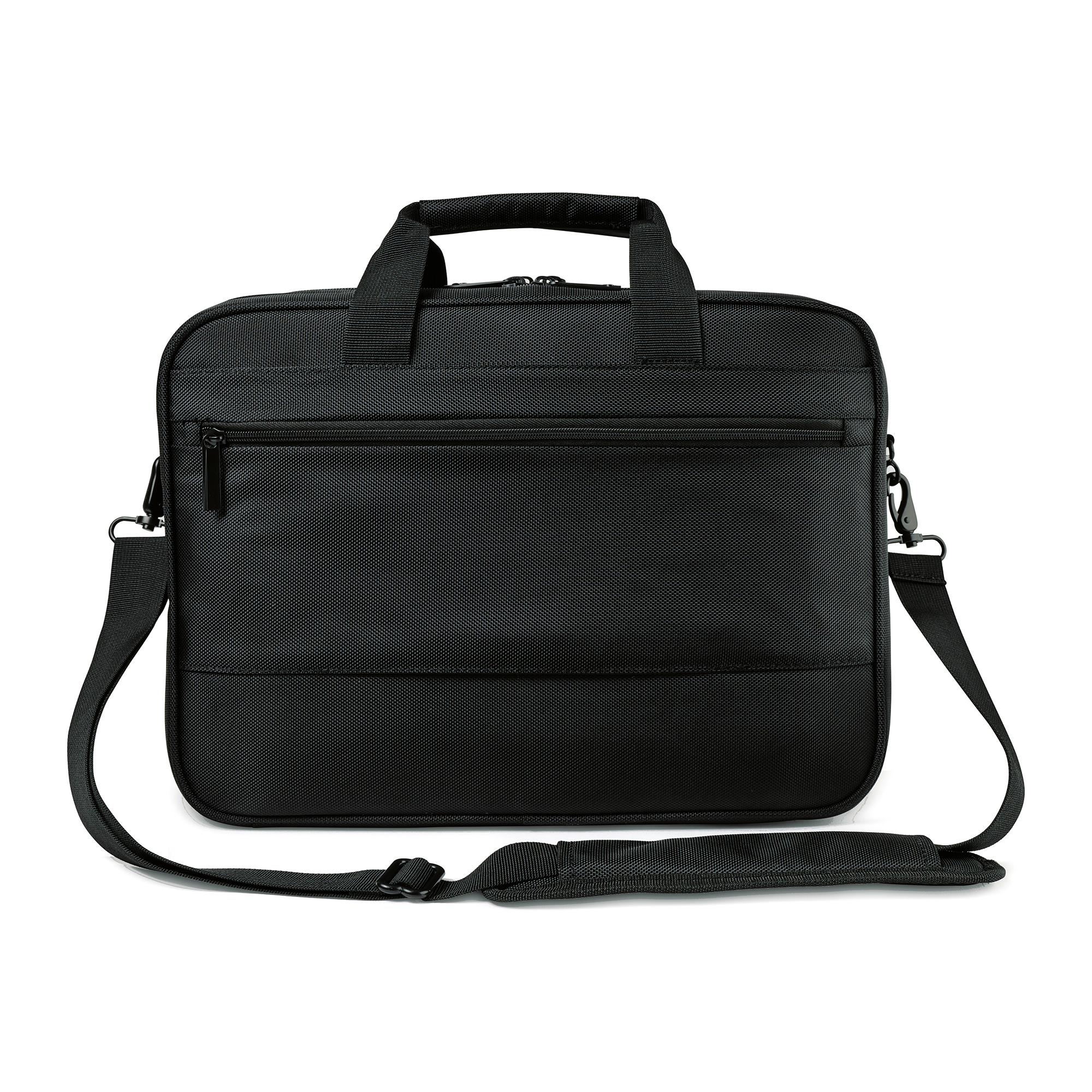 Picture of Samsonite Classic Business Perfect Fit Two Gusset Laptop Portfolio - Black