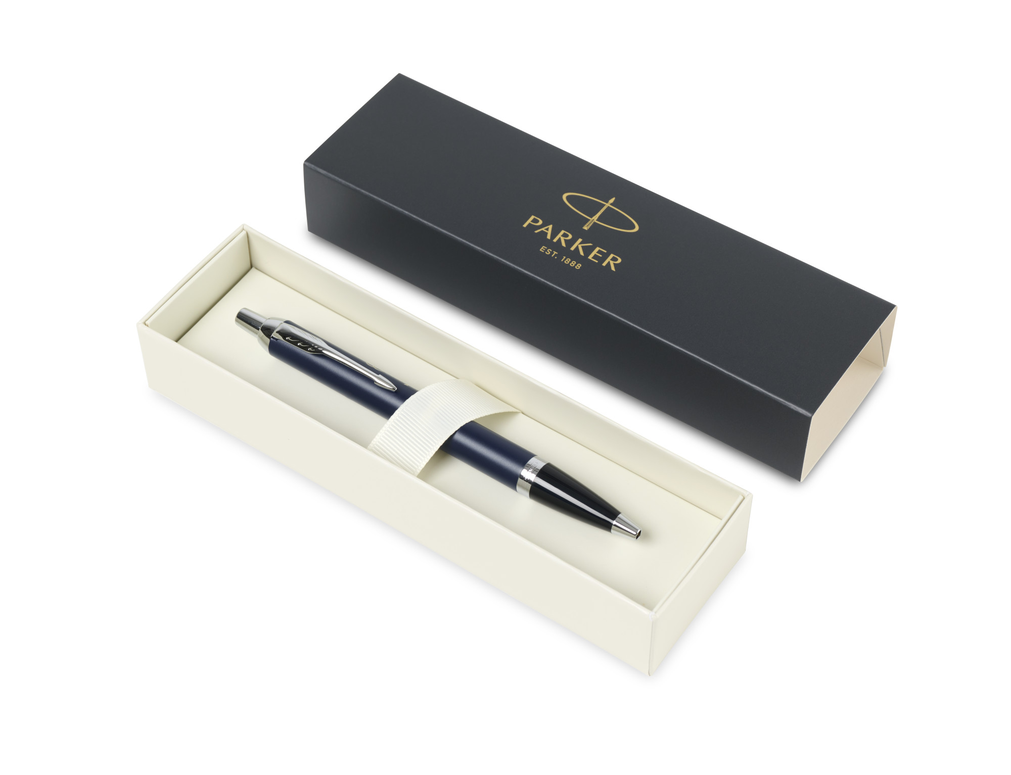 Picture of Parker IM Ballpoint - Matte Blue - Blue Matte - Silver Trim