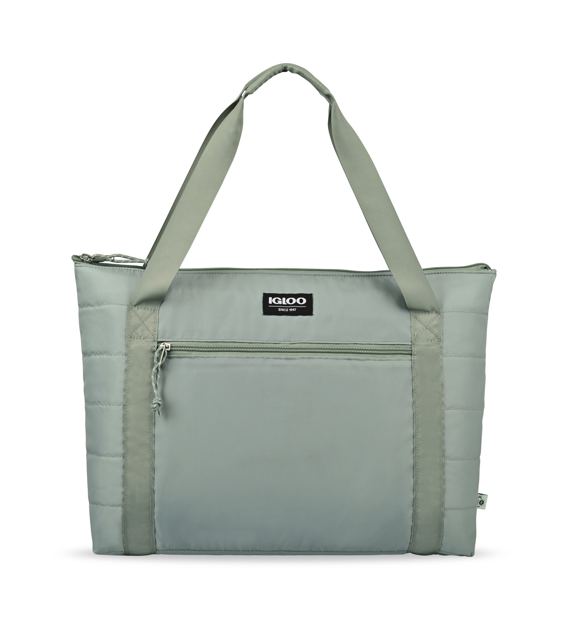 Picture of Igloo Packable Puffer 20-Can Cooler Bag - Aqua Gray