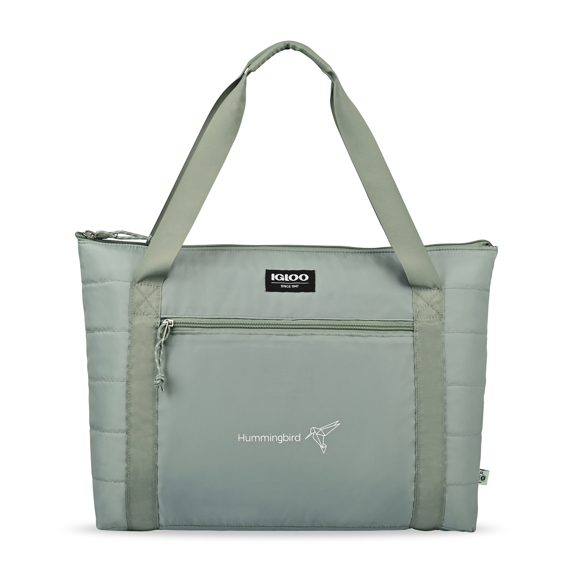 Picture of Igloo Packable Puffer 20-Can Cooler Bag - Aqua Gray