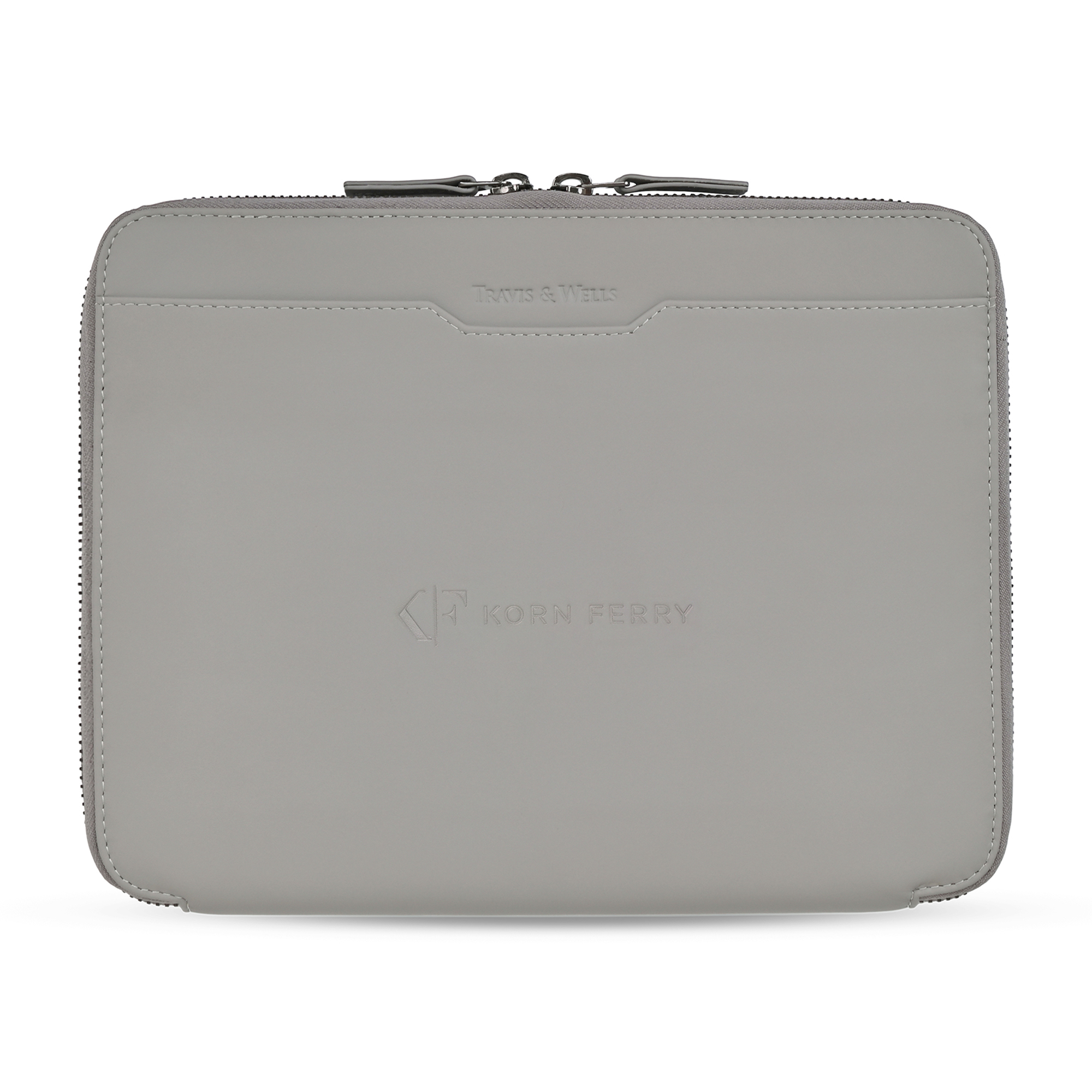 Picture of Travis & Wells Envoy Executive Zipper Close Padfolio - Taupe