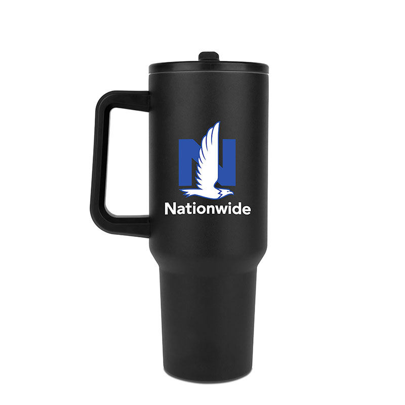 Picture of 40 Oz. Hydravault FlipStraw Tumbler w/Handle