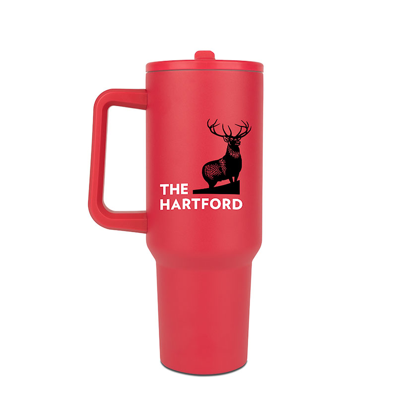 Picture of 40 Oz. Hydravault FlipStraw Tumbler w/Handle