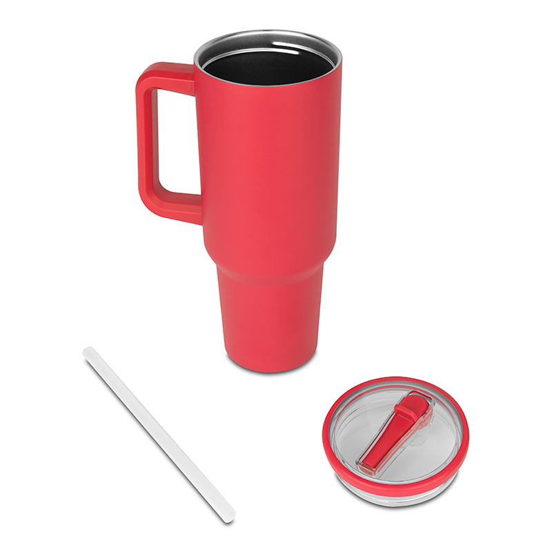 Picture of 40 Oz. Hydravault FlipStraw Tumbler w/Handle