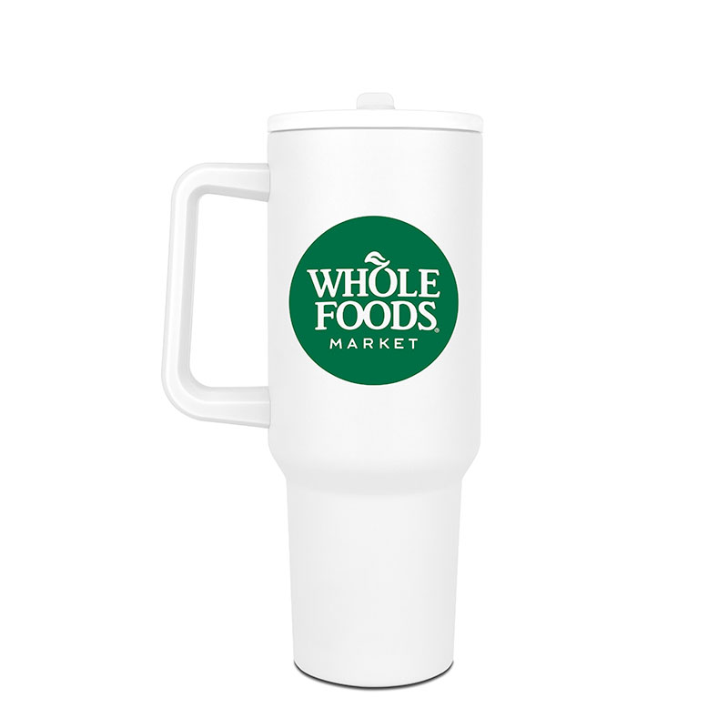 Picture of 40 Oz. Hydravault FlipStraw Tumbler w/Handle