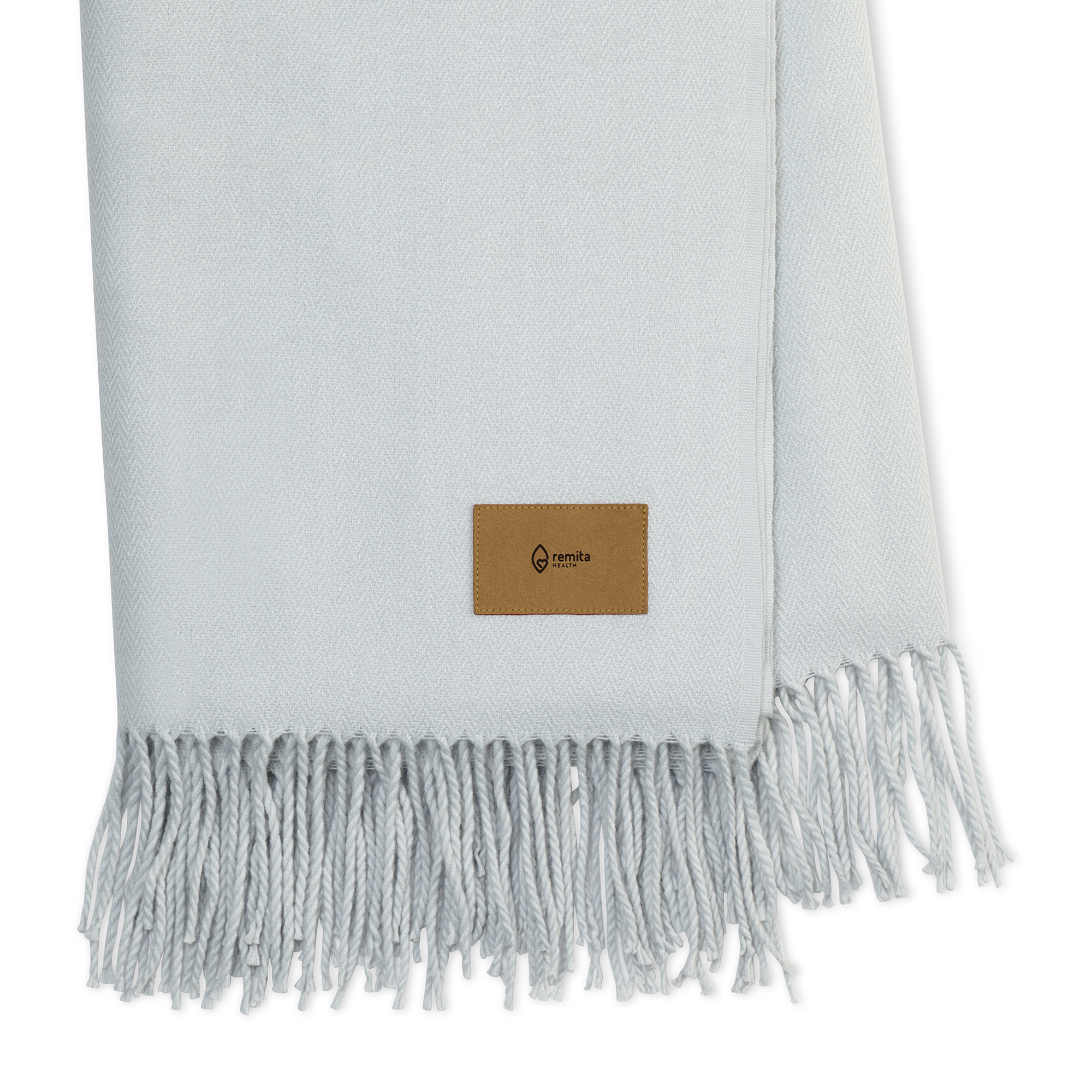 Picture of Everlasting Throw Blanket - Soft Grey Herringbone