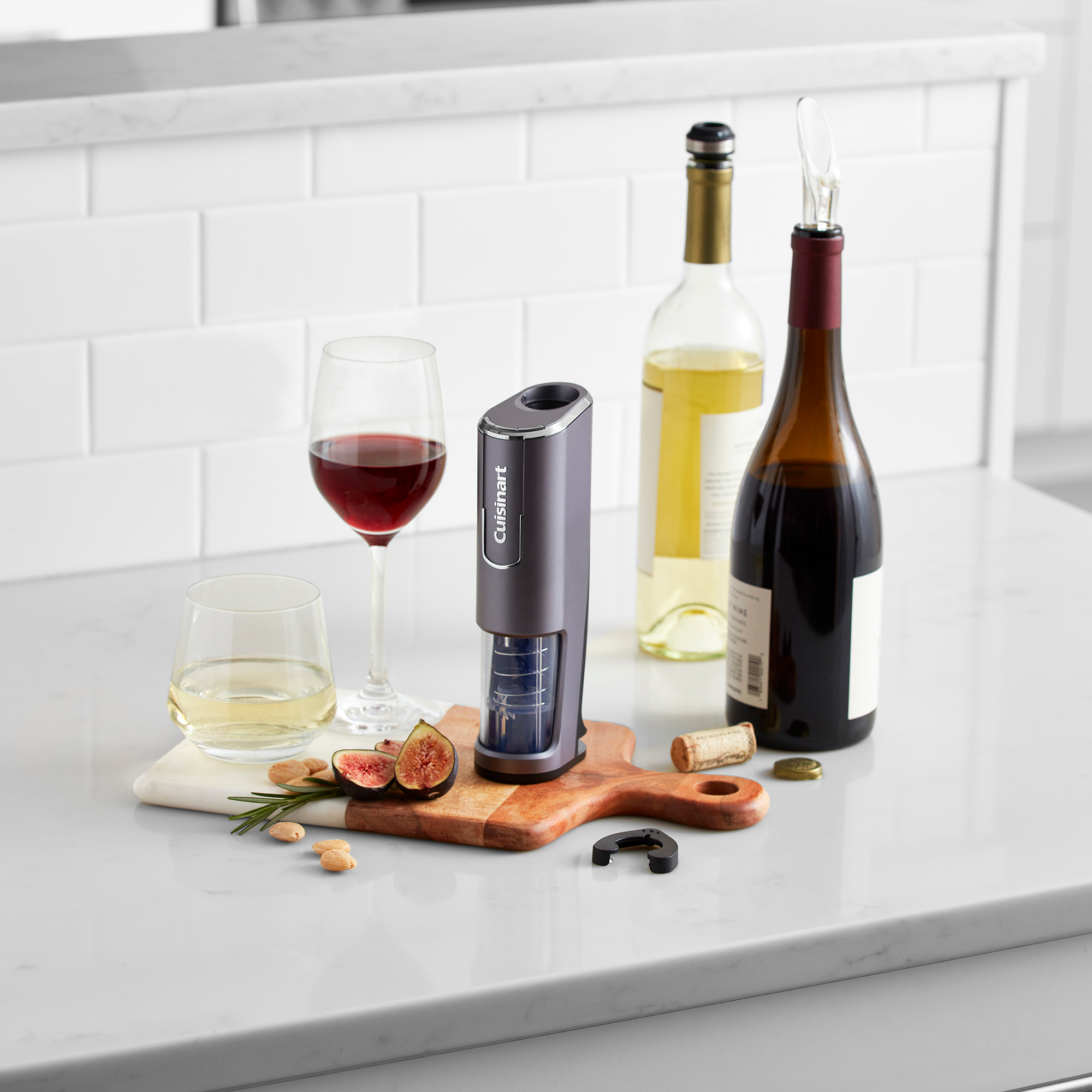 Picture of Cuisinart EvolutionX Cordless 4-in-1 Wine Opener - Charcoal Grey