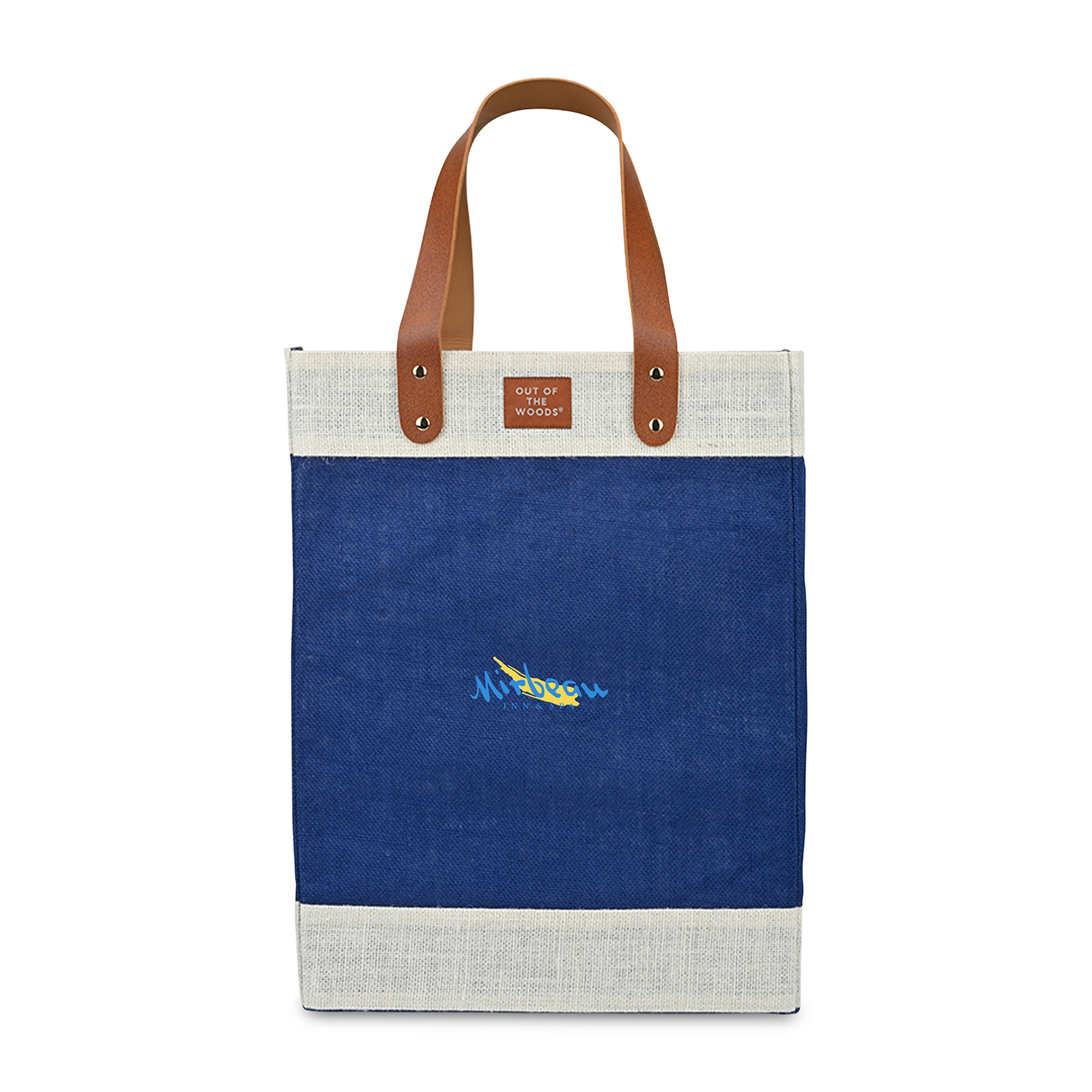 Picture of Out of the Woods Jute Tall Tote - Navy Blue