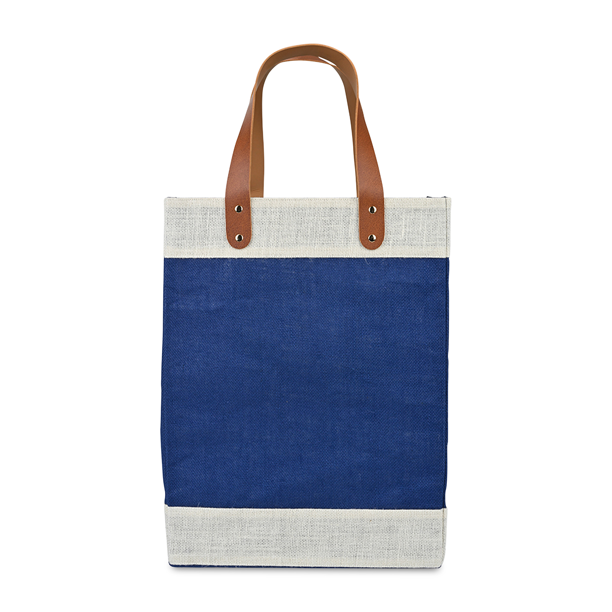 Picture of Out of the Woods Jute Tall Tote - Navy Blue