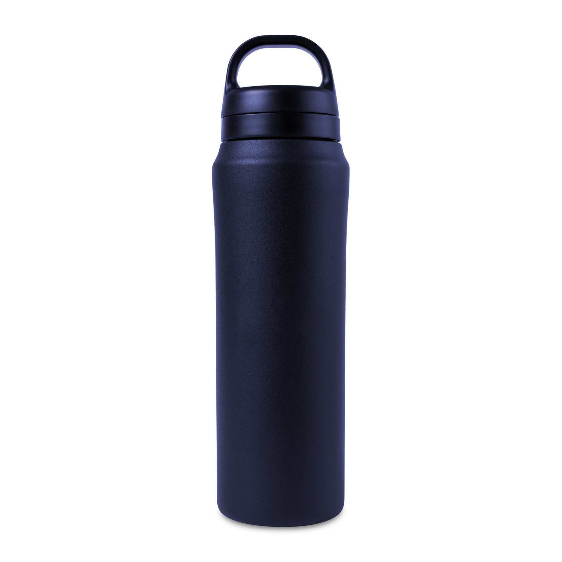 Picture of Aviana Rowan Recycled Stainless Steel Water Bottle - 16 Oz. - Matte Navy