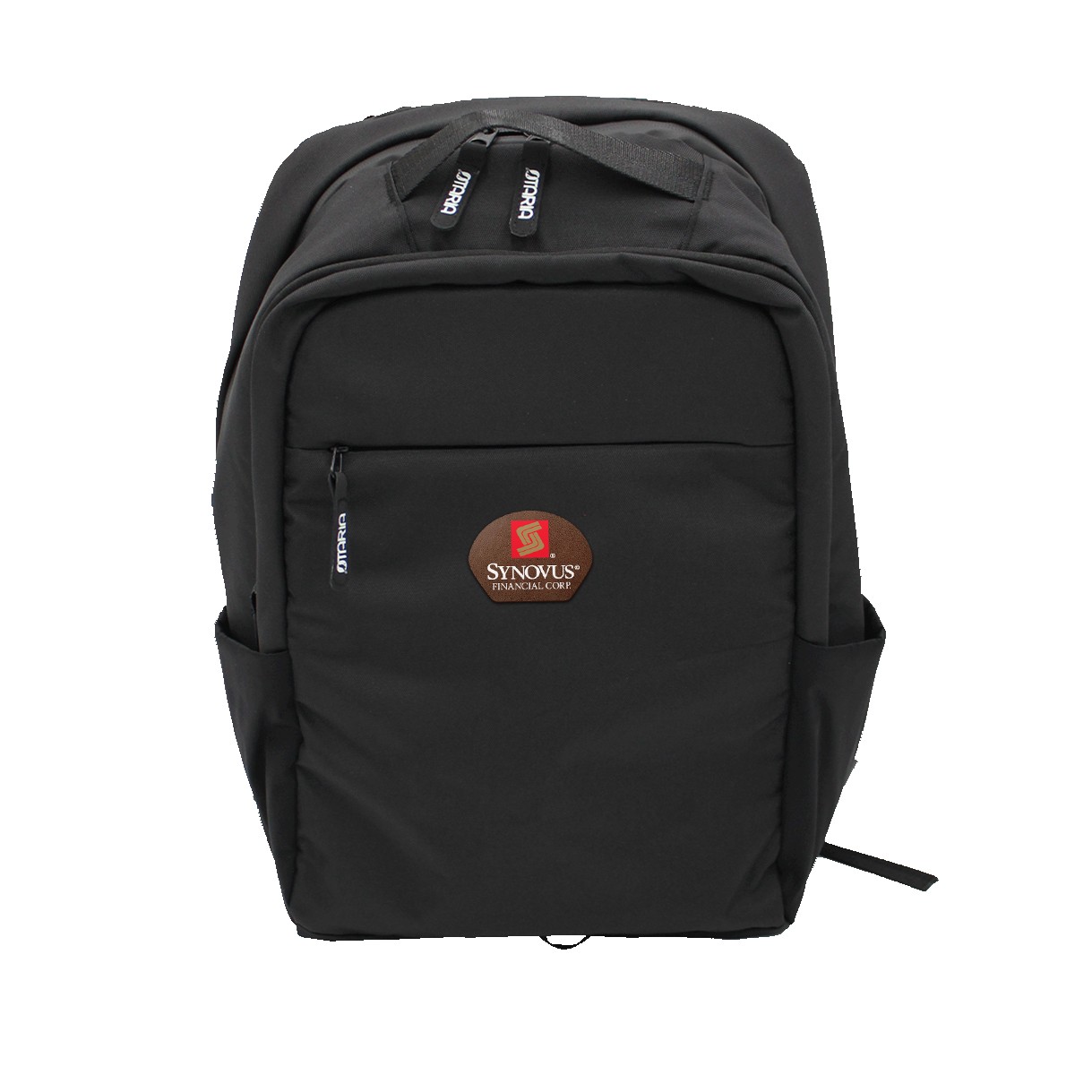Picture of Otaria™ Computer Laptop Backpack, Leather Patch - Full Color