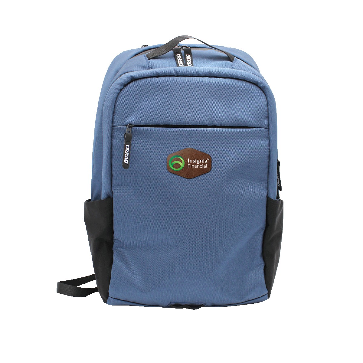 Picture of Otaria™ Computer Laptop Backpack, Leather Patch - Full Color
