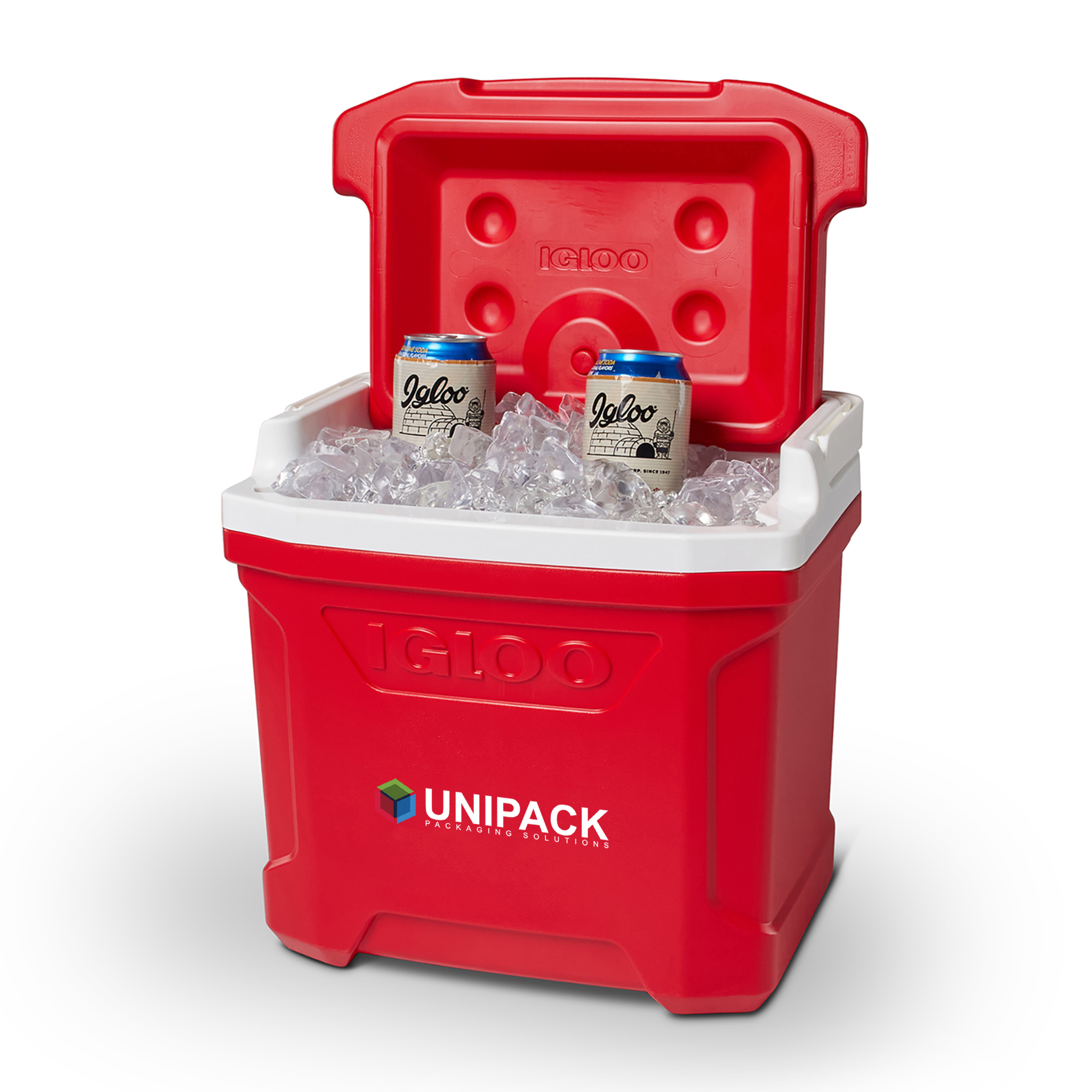 Picture of Igloo Profile II 16 Qt Cooler - White-Red Star