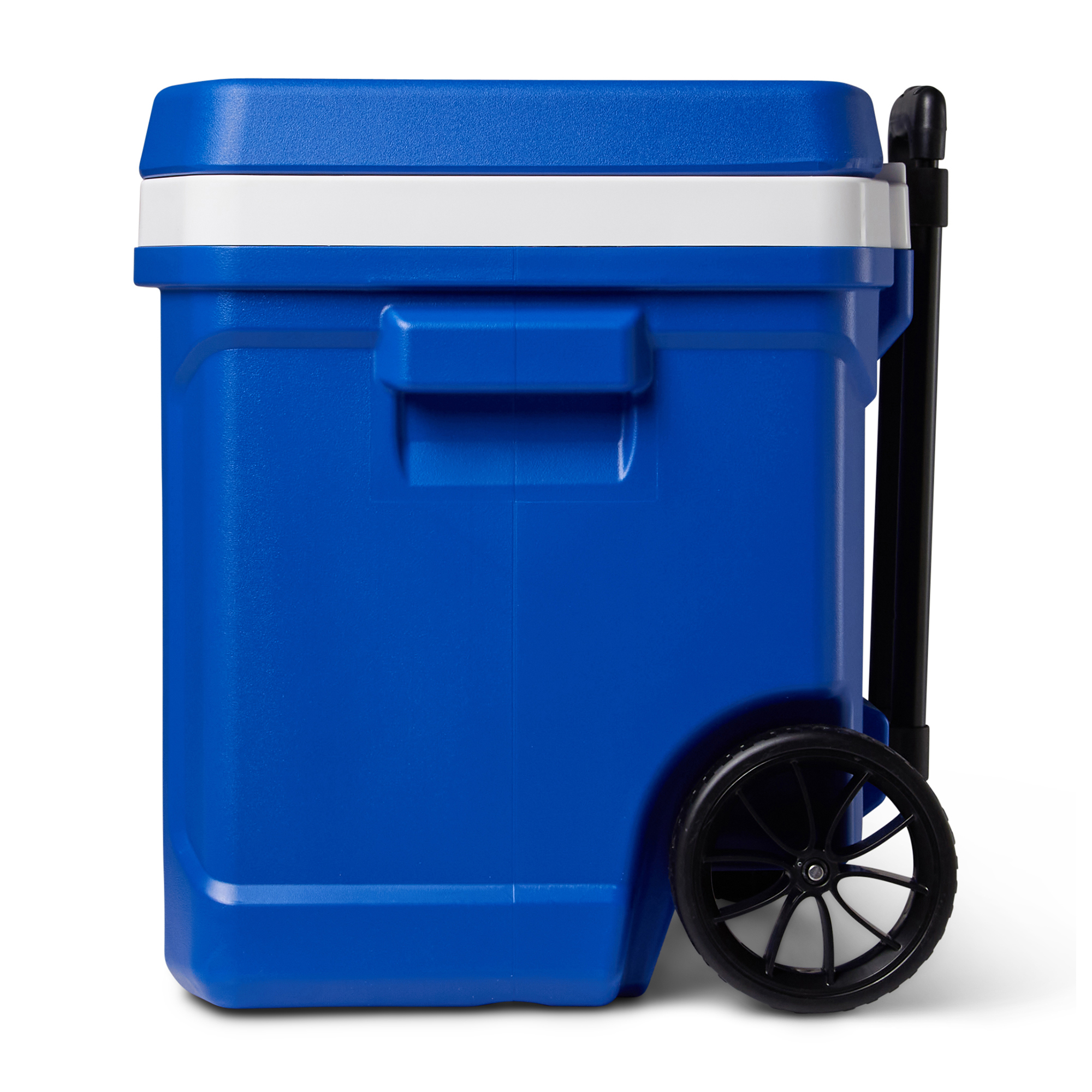 Picture of Igloo Profile II 60 Qt Roller Cooler - White-Majestic Blue