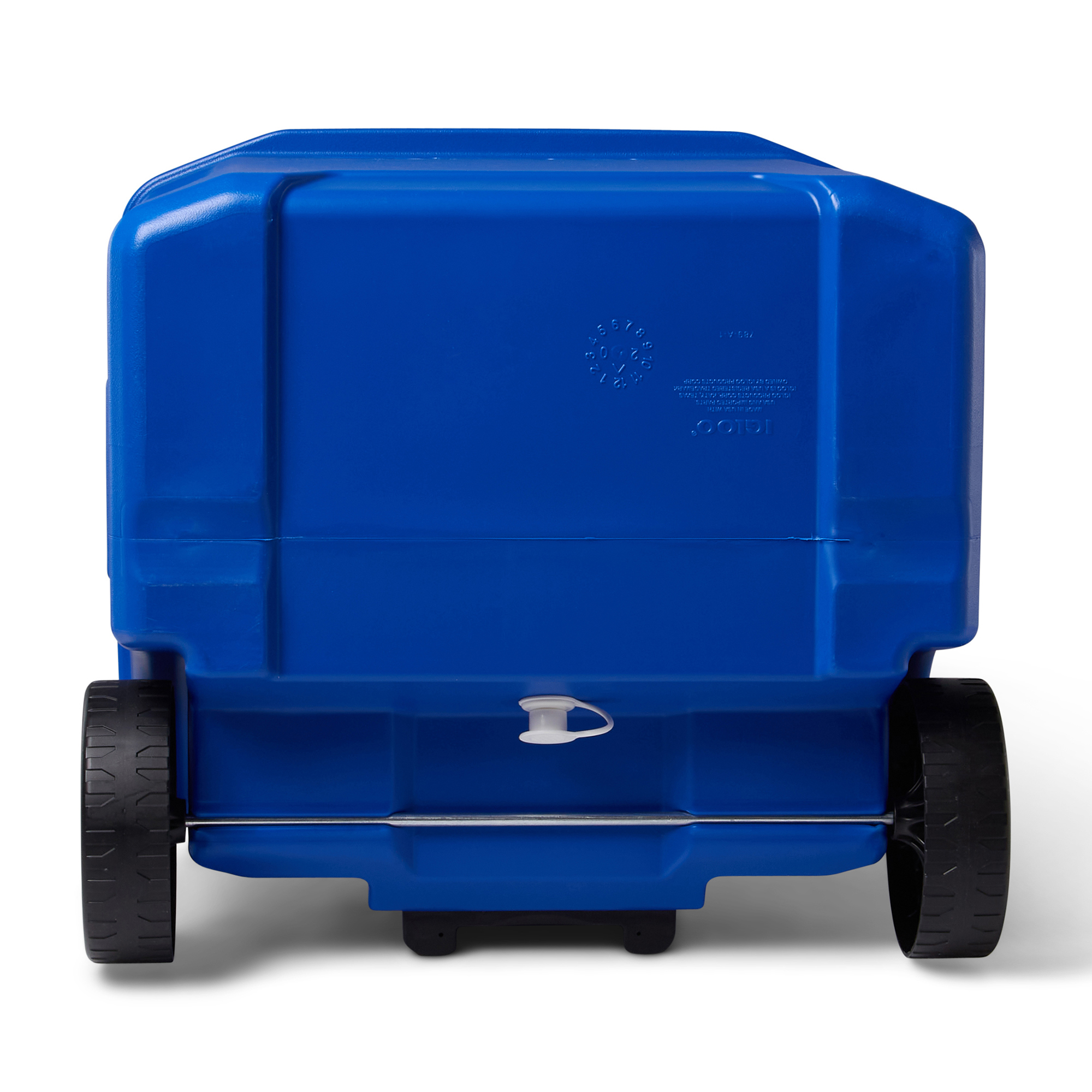 Picture of Igloo Profile II 60 Qt Roller Cooler - White-Majestic Blue