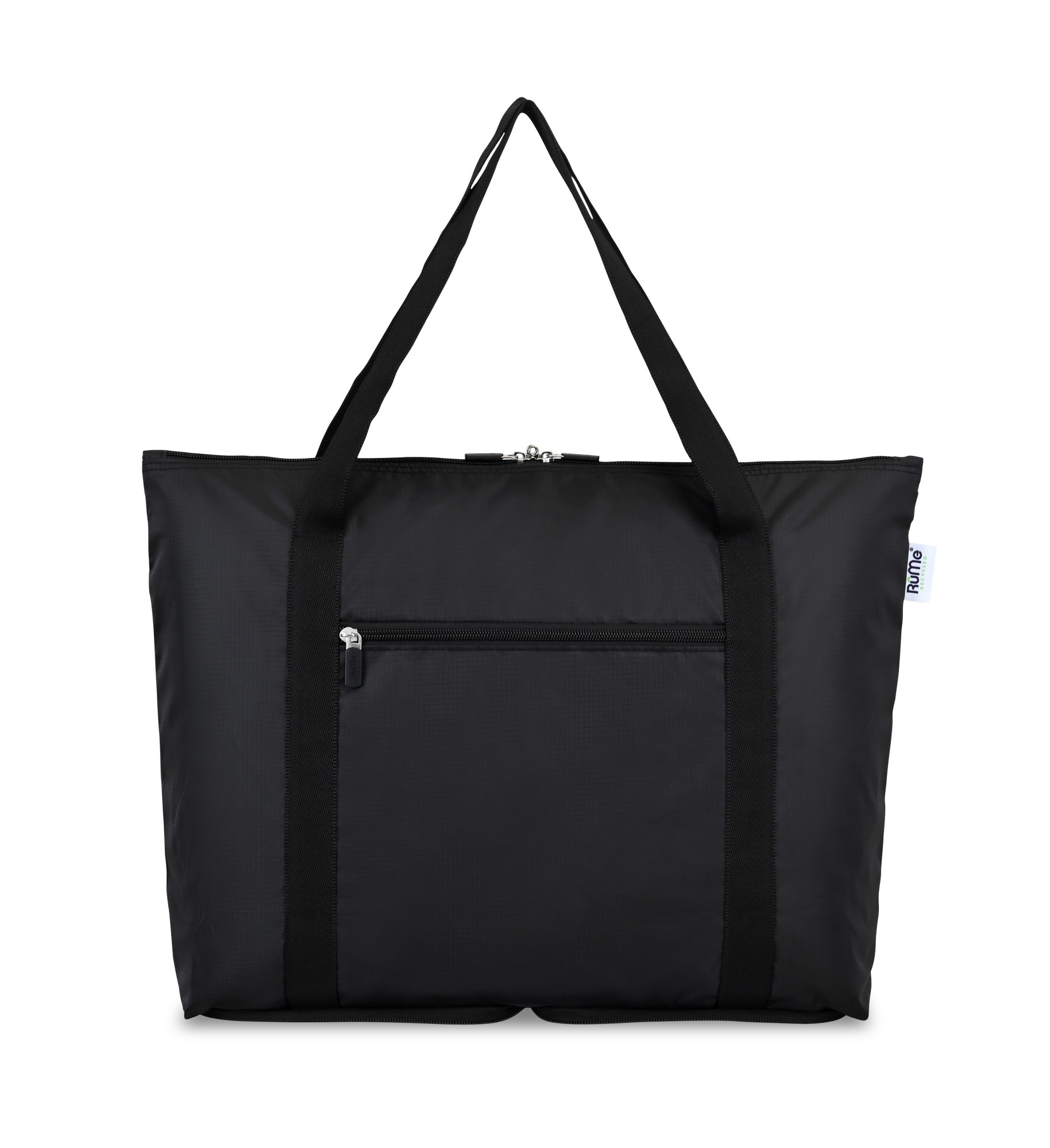 Picture of RuMe Recycled Ripstop rPET cFold Travel Tote - Black