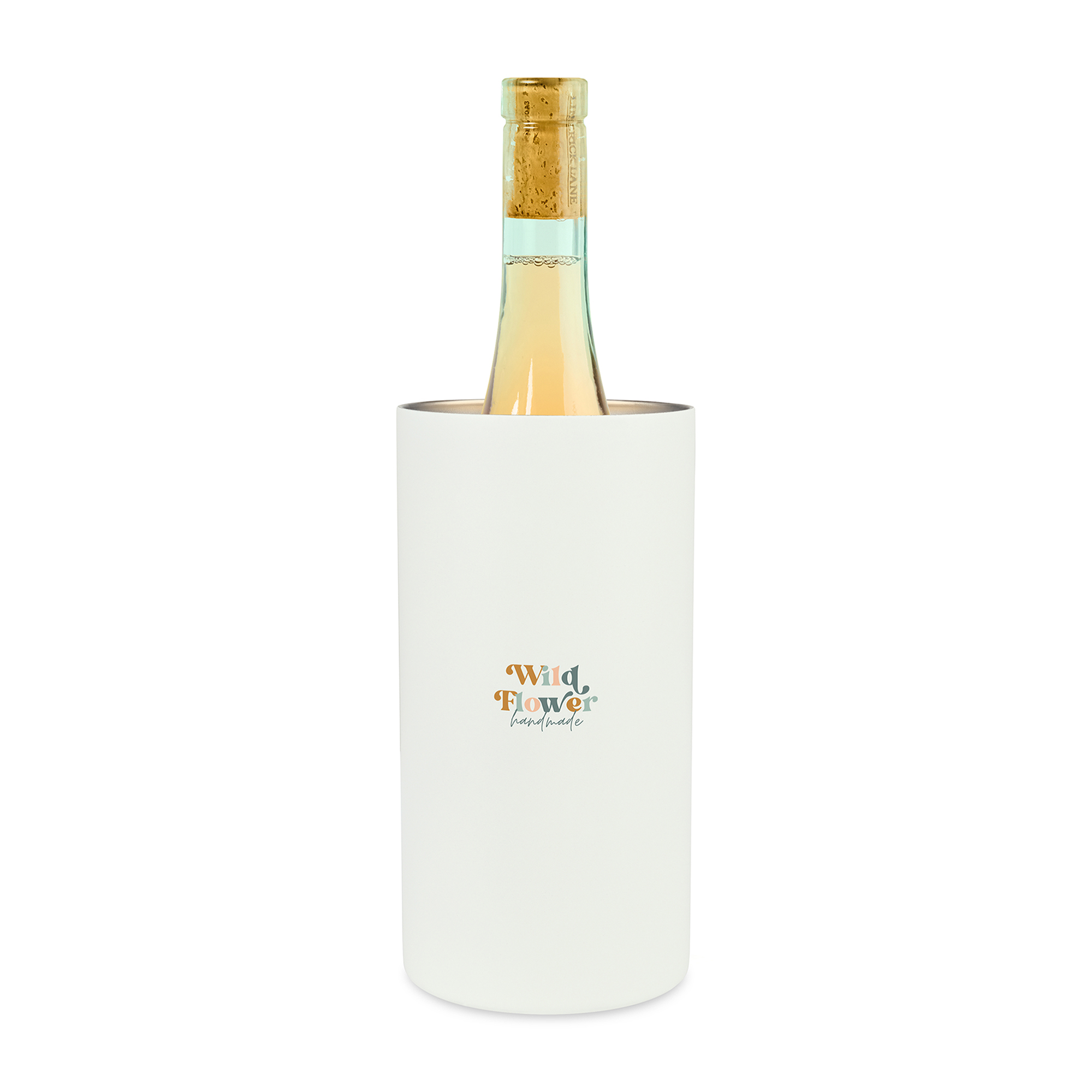 Picture of Aviana Rowan Recycled Stainless Steel Wine Chiller - Marshmallow