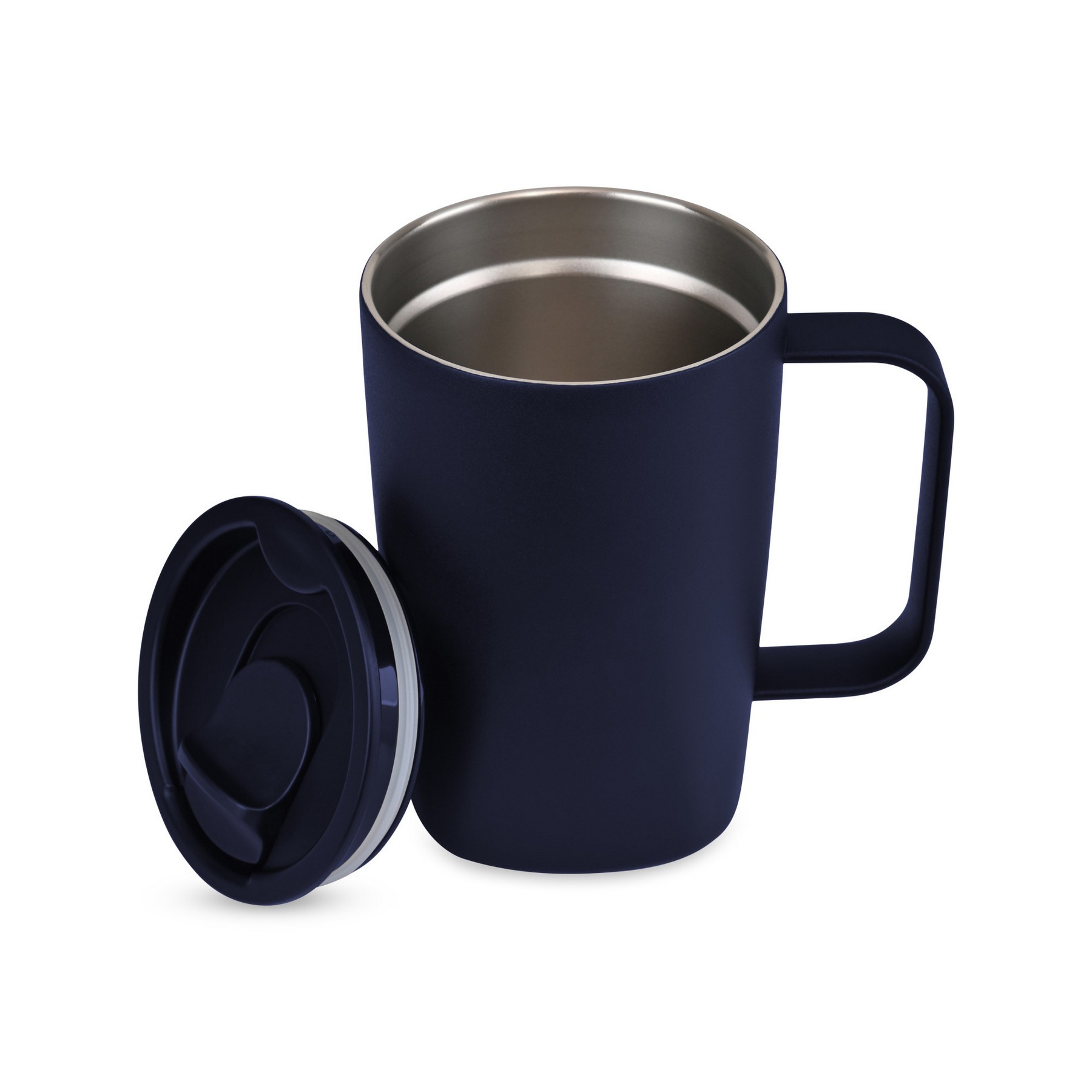 Picture of Aviana Rowan Recycled Stainless Steel Mug - 15 Oz. - Matte Navy