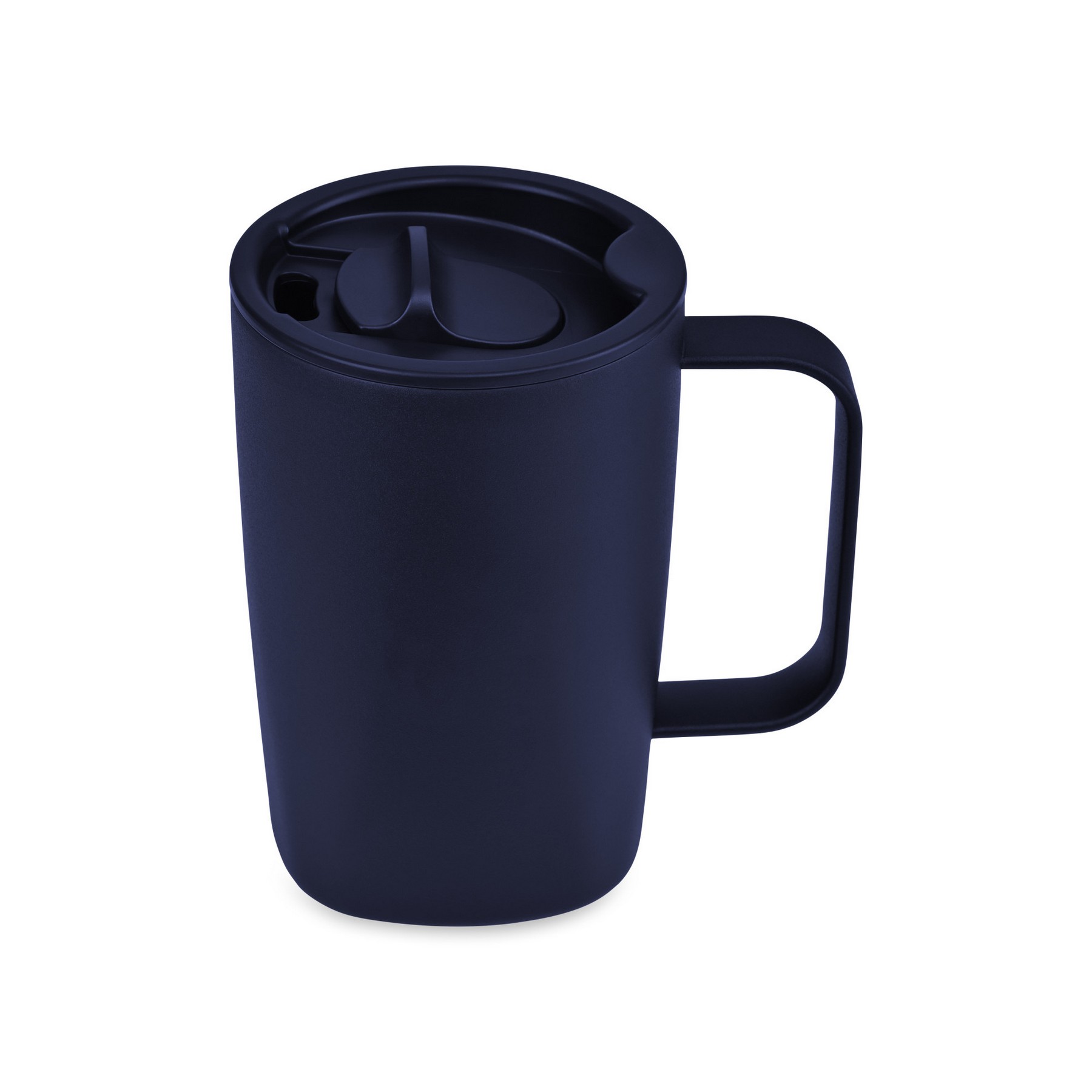 Picture of Aviana Rowan Recycled Stainless Steel Mug - 15 Oz. - Matte Navy
