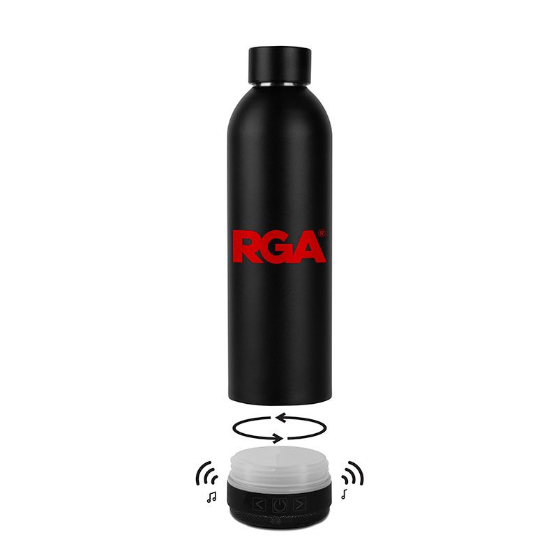 Picture of 18 Oz. SoundSip Double Wall Bottle w/Wireless Speaker
