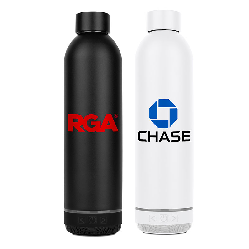 Picture of 18 Oz. SoundSip Double Wall Bottle w/Wireless Speaker