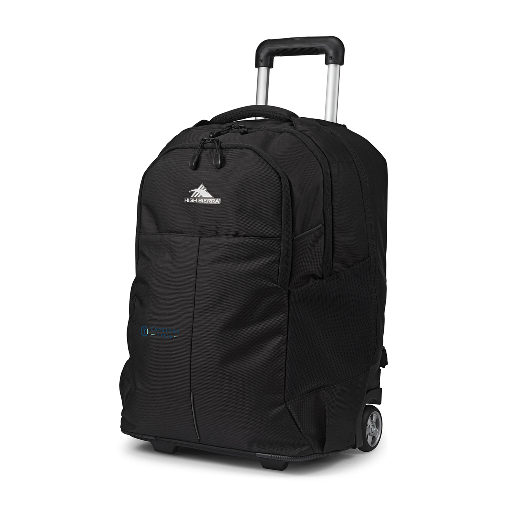 Picture of High Sierra Powerglide Pro Wheeled Backpack - Black