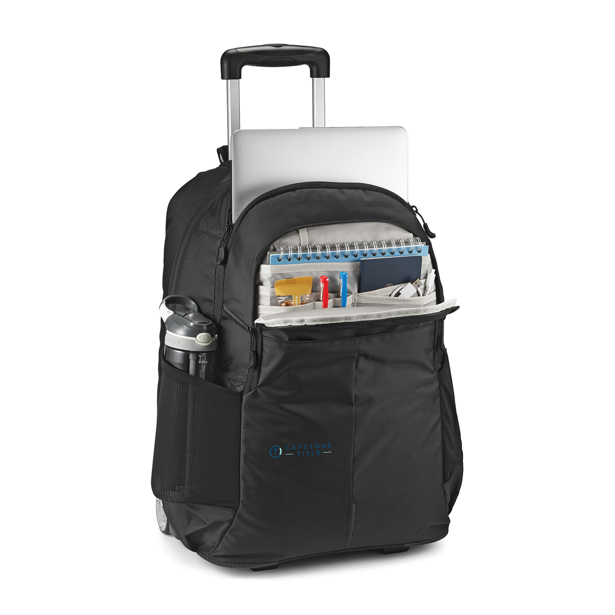 Picture of High Sierra Powerglide Pro Wheeled Backpack - Black