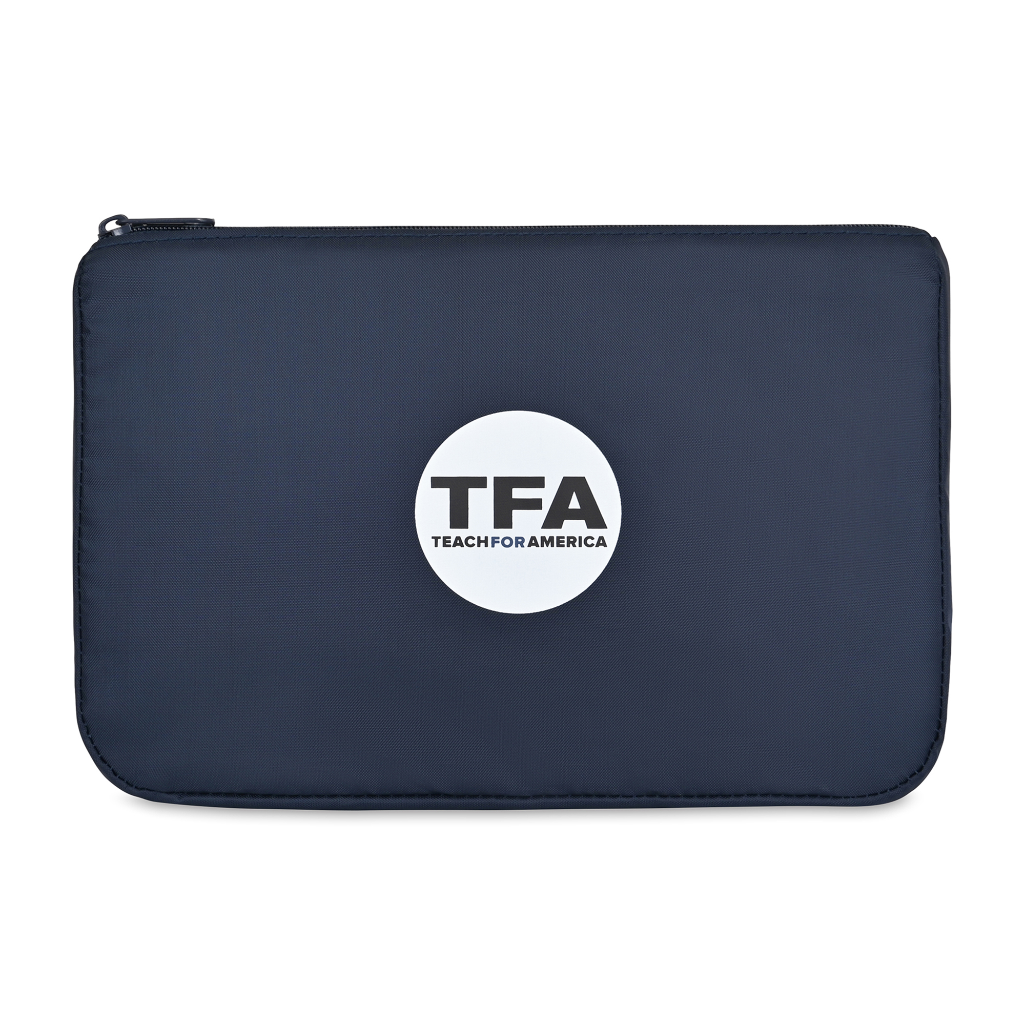 Picture of Arlo Recycled rPET Zippered Pouch - Navy