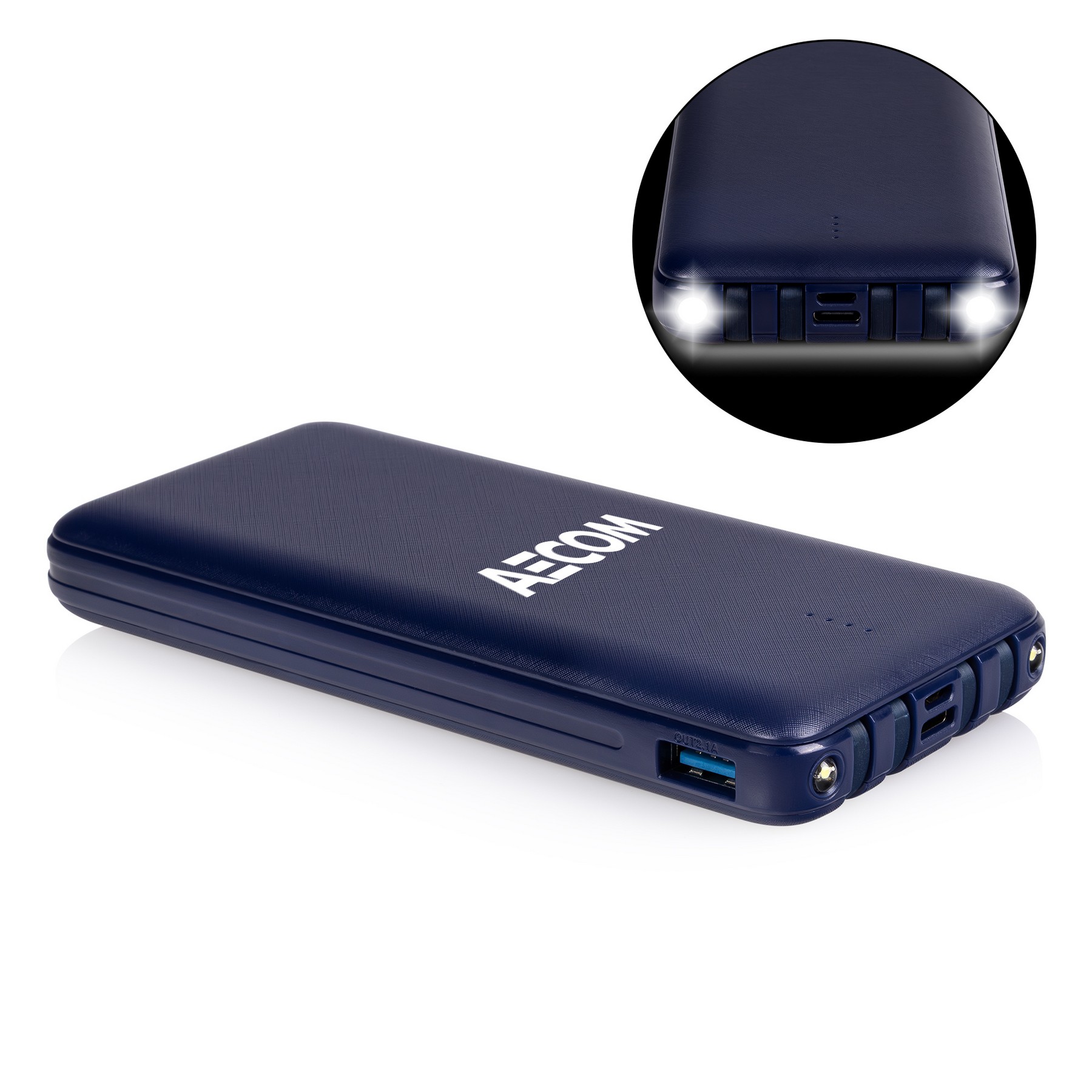 Picture of CoreCharge Multi-Charging Power Bank w/LED Flashlight