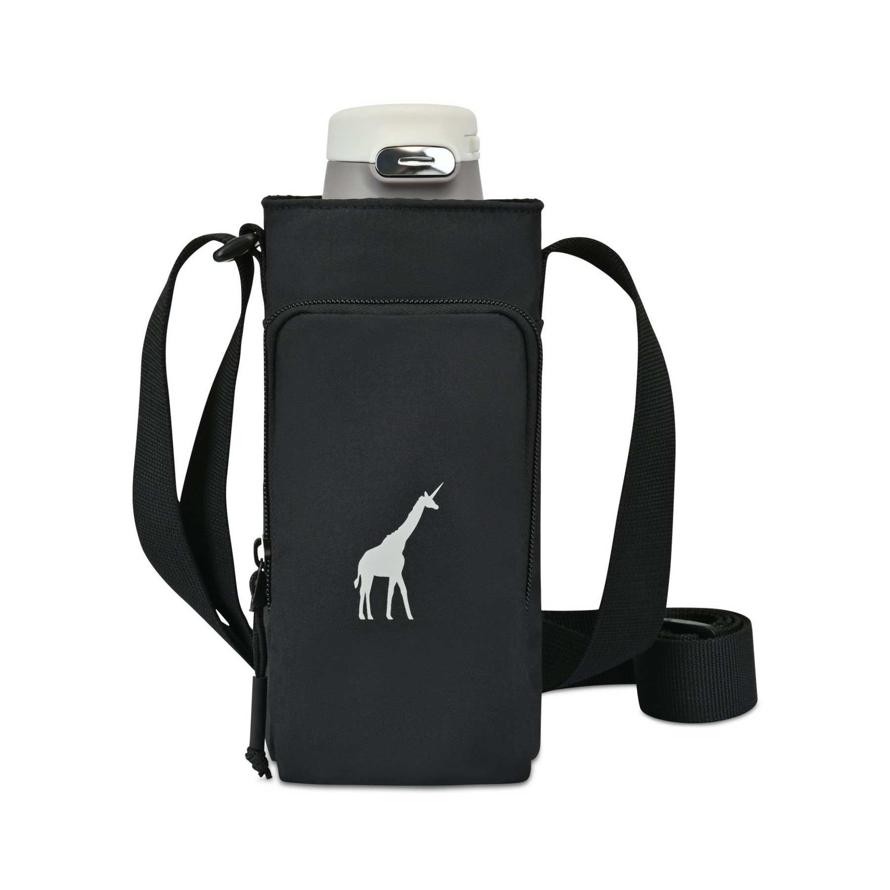 Picture of Aviana Rowan Recycled Nylon Bottle Sling - AWARE - Black
