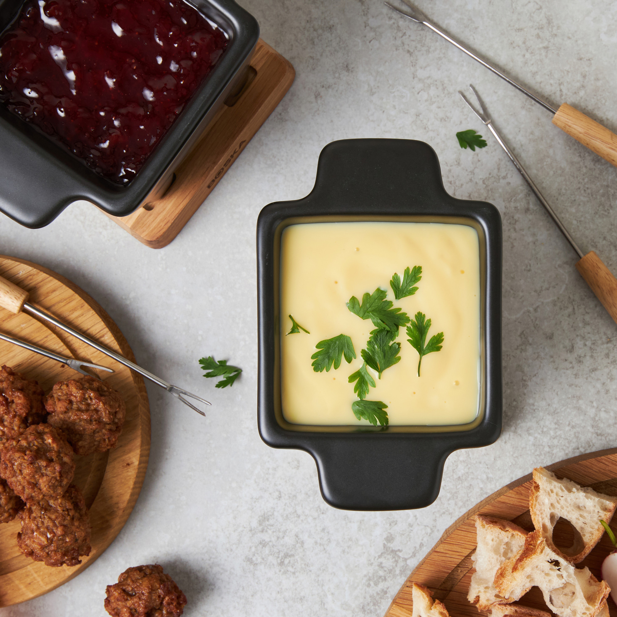 Picture of BOSKA Tapas Fondue Nero - Black