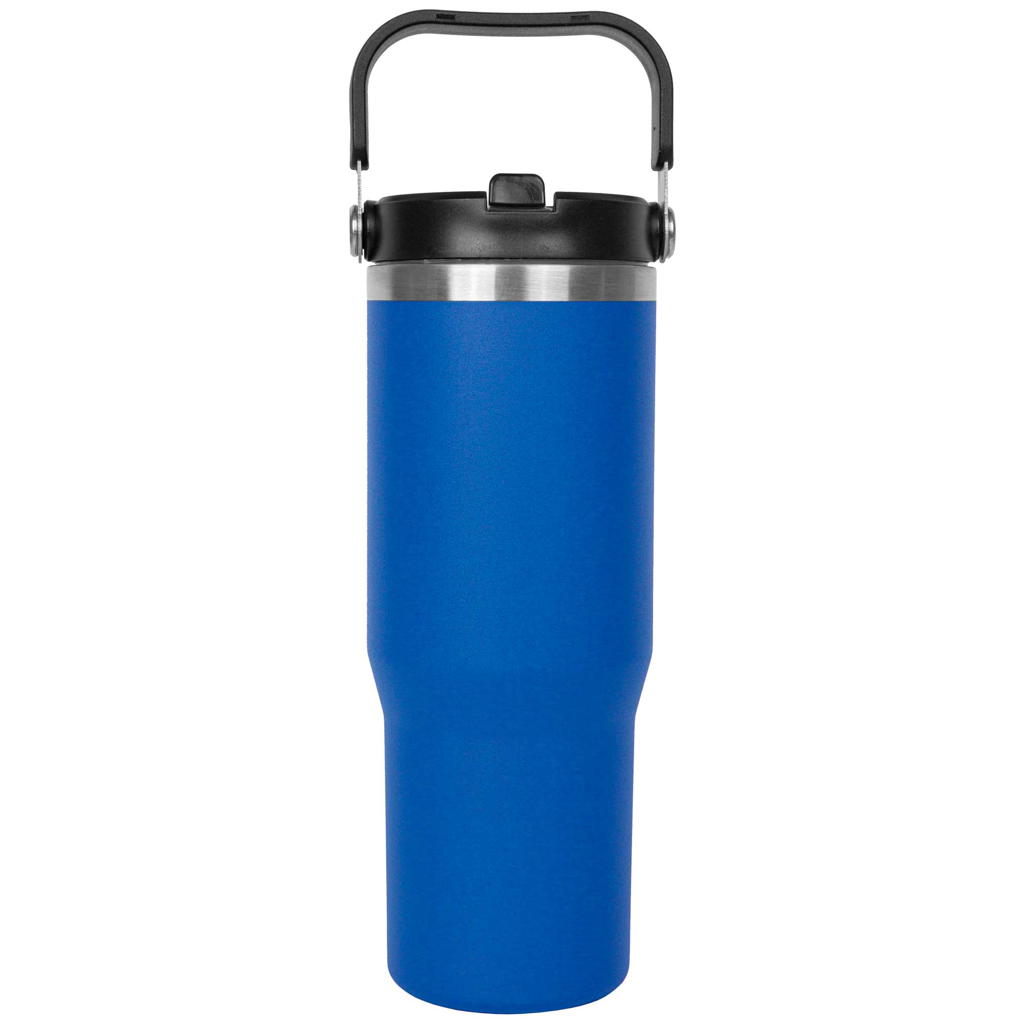 Picture of 30 Oz. Stainless Steel Insulated Mug w/Handle & Built-In Straw