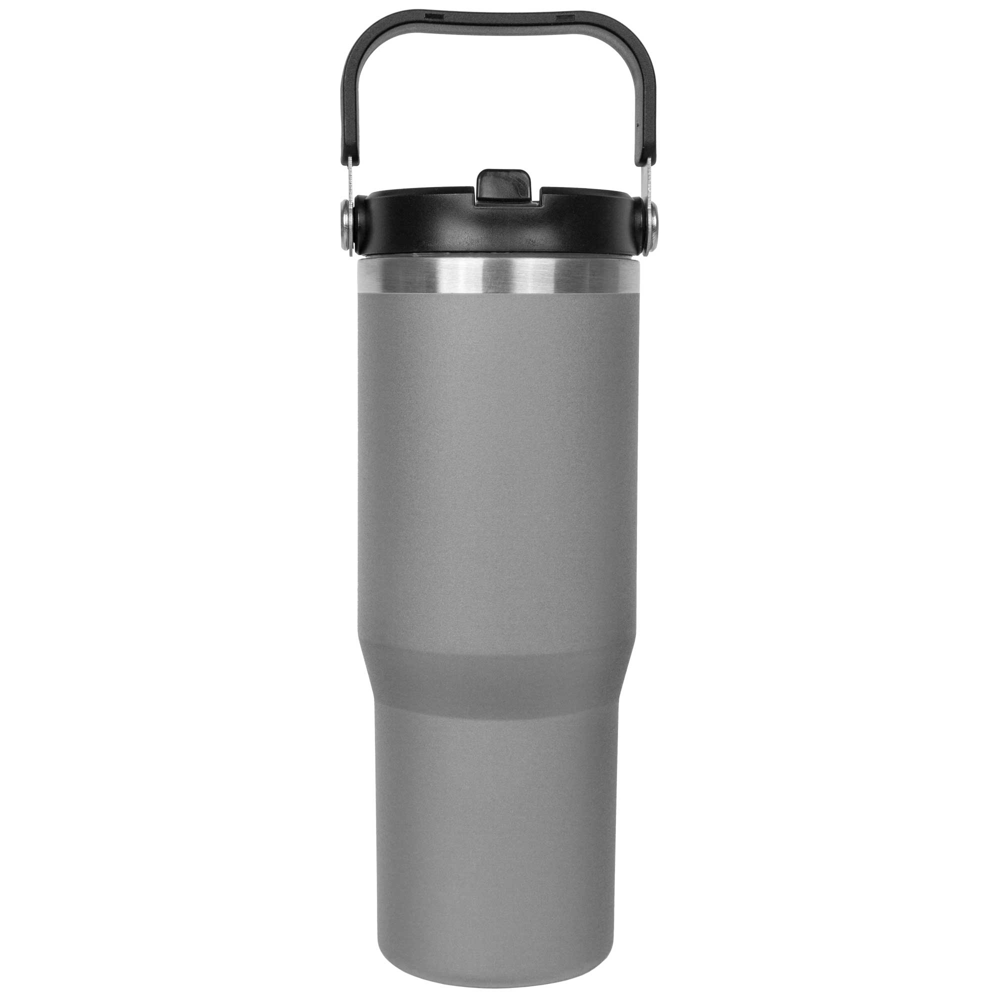 Picture of 30 Oz. Stainless Steel Insulated Mug w/Handle & Built-In Straw