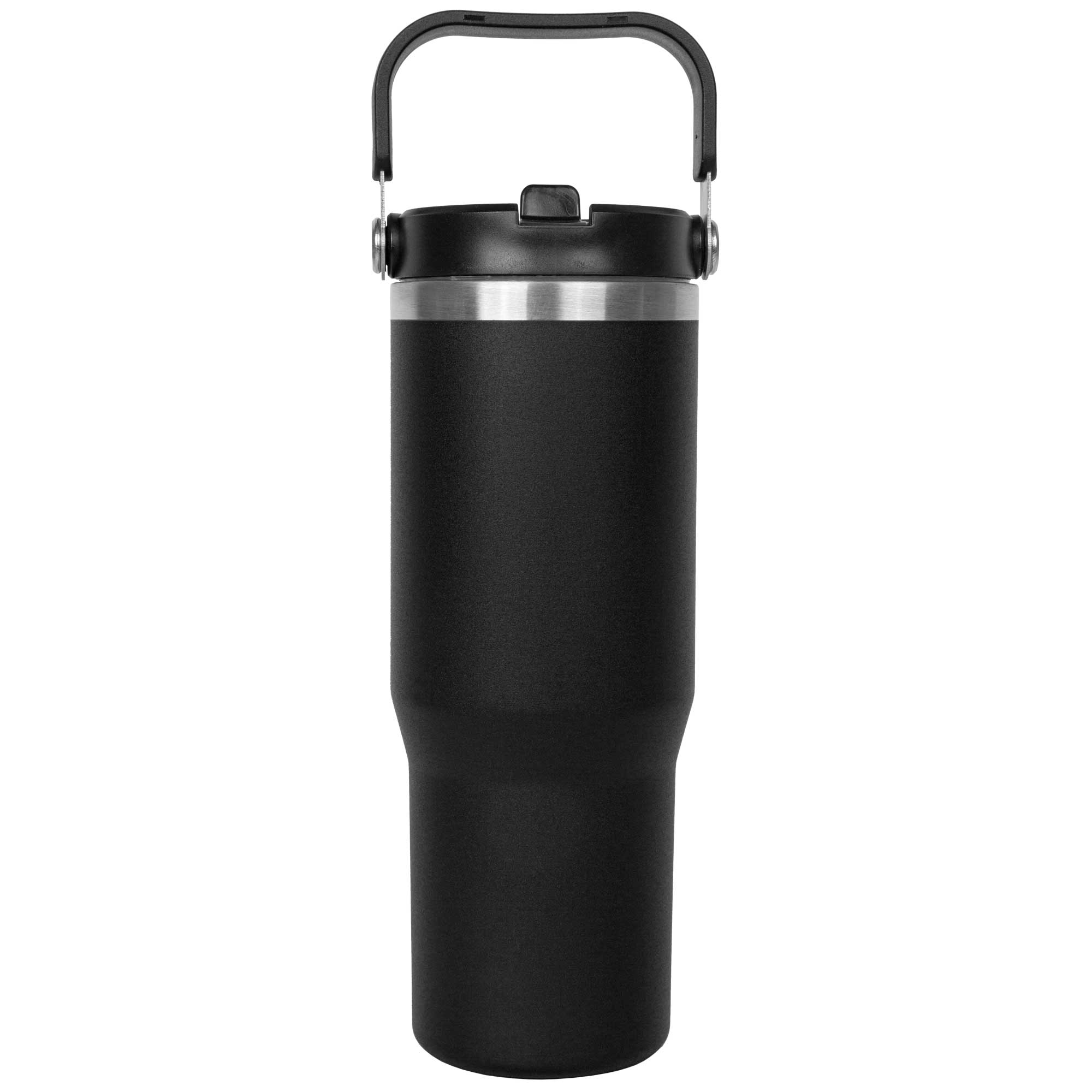 Picture of 30 Oz. Stainless Steel Insulated Mug w/Handle & Built-In Straw
