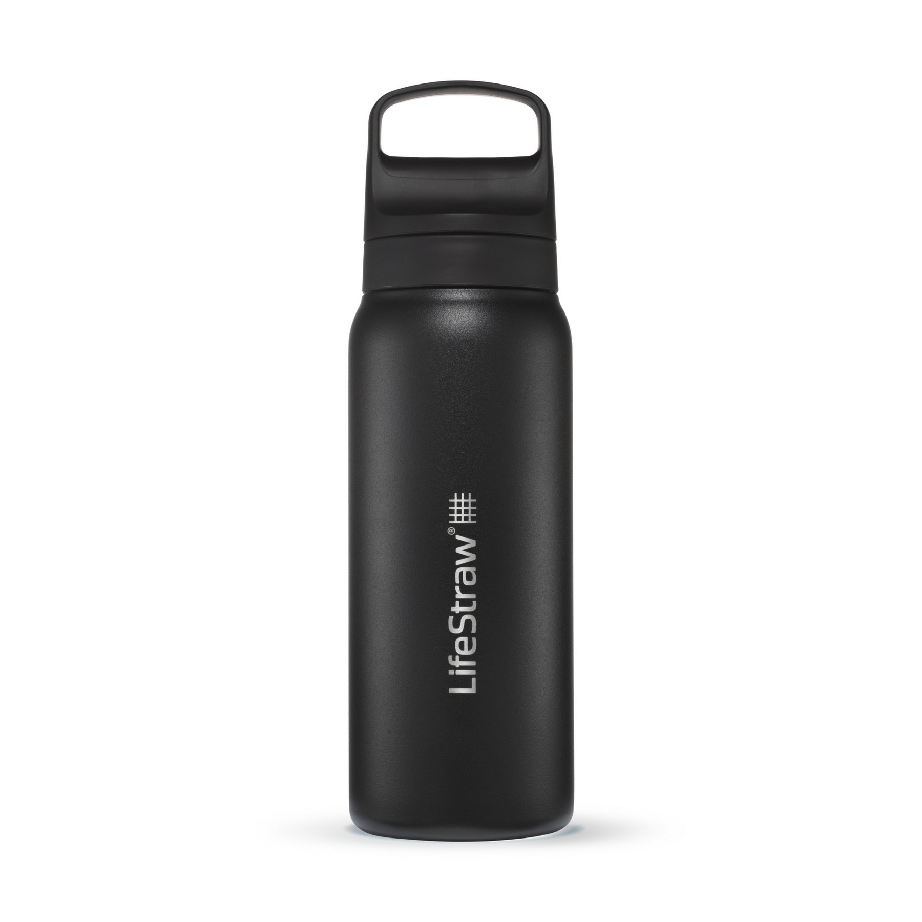 Picture of LifeStraw Go Series Bottle - 24 Oz (Stainless) - Nordic Noir