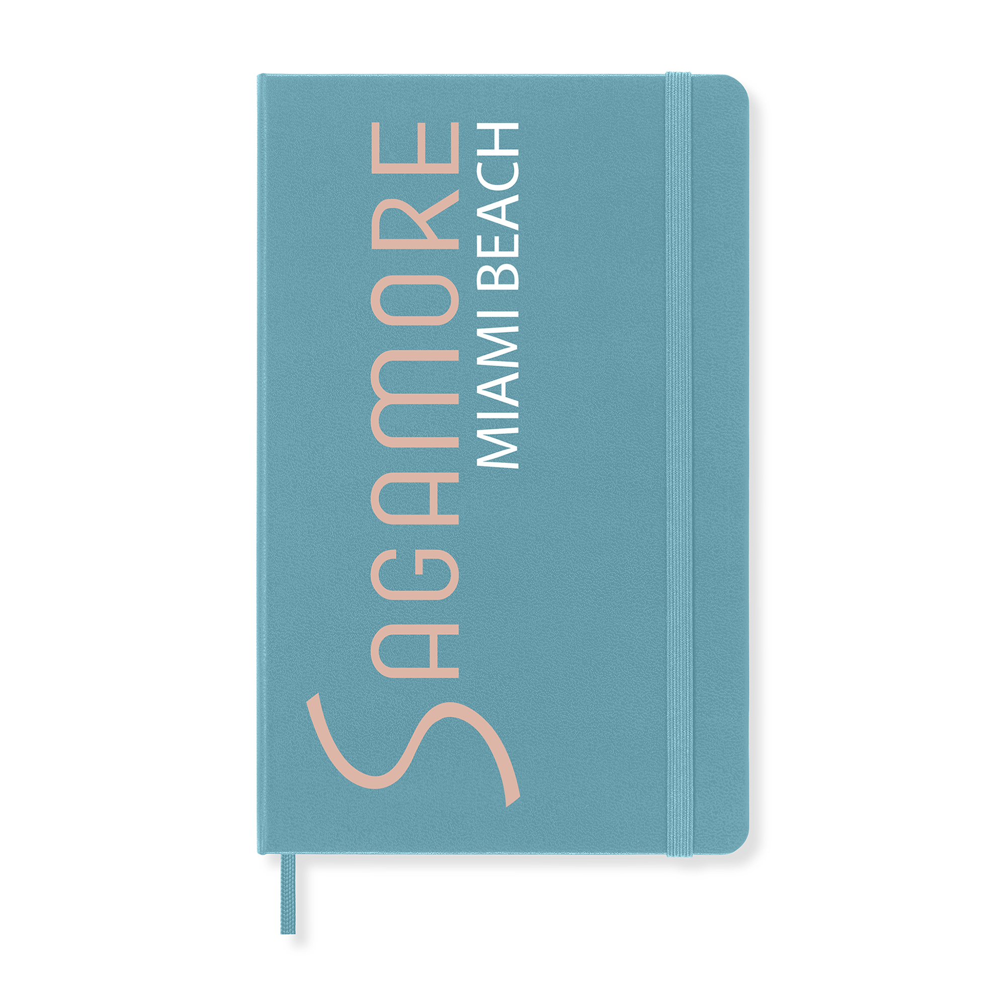 Picture of Moleskine Hard Cover Ruled Large Notebook - Reef Blue