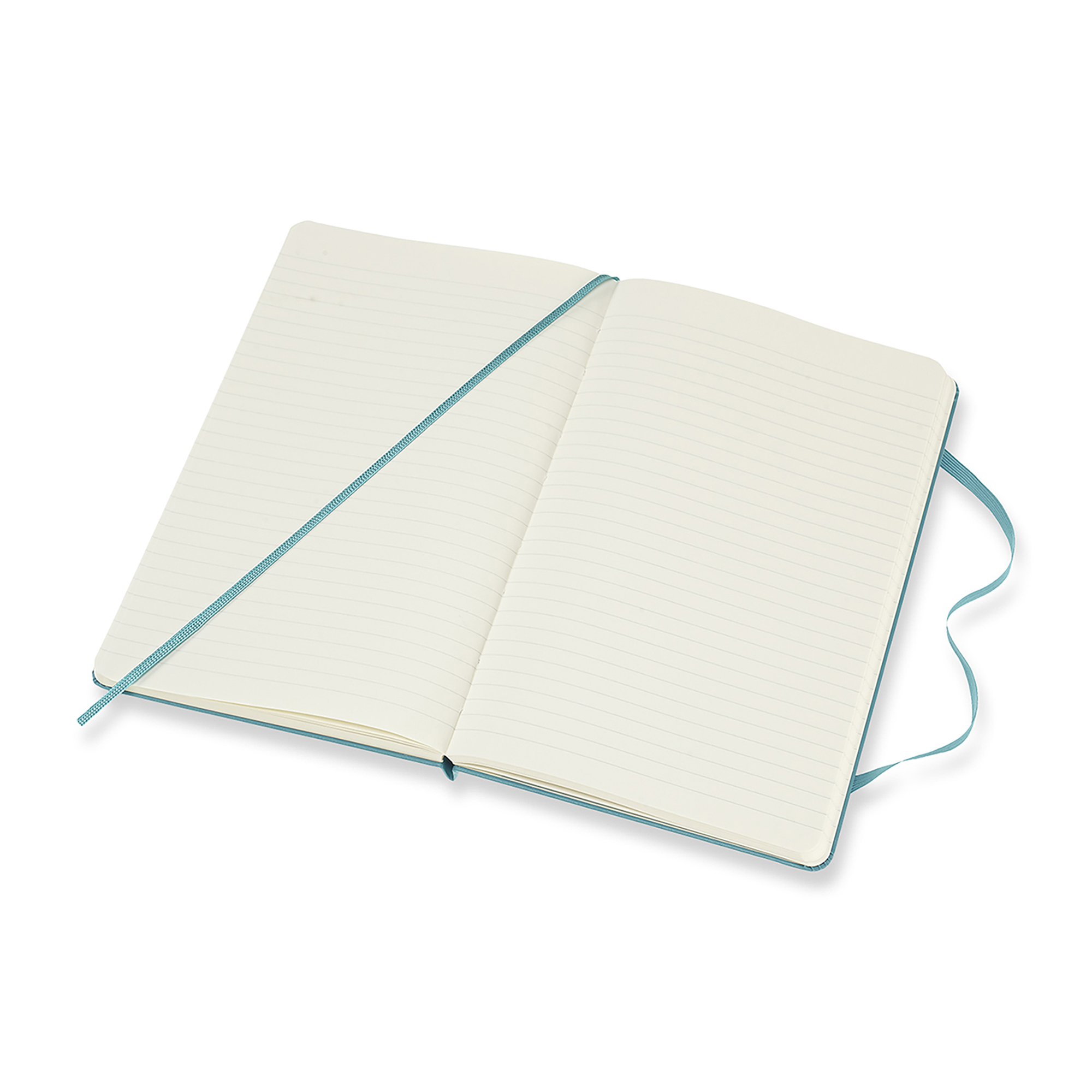Picture of Moleskine Hard Cover Ruled Large Notebook - Reef Blue