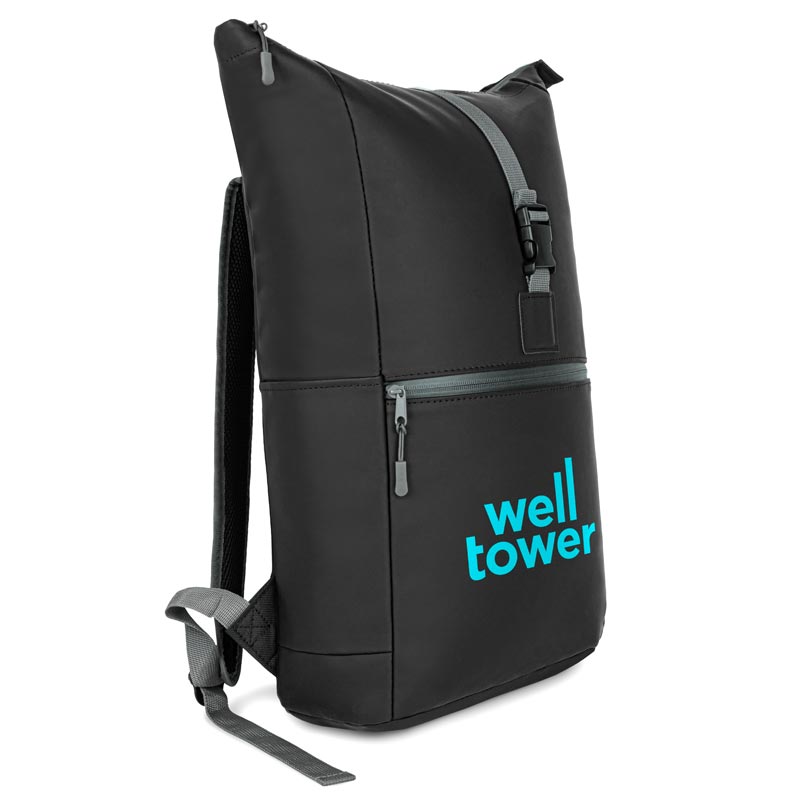 Picture of Brockton PU Leatherette Waterproof Backpack