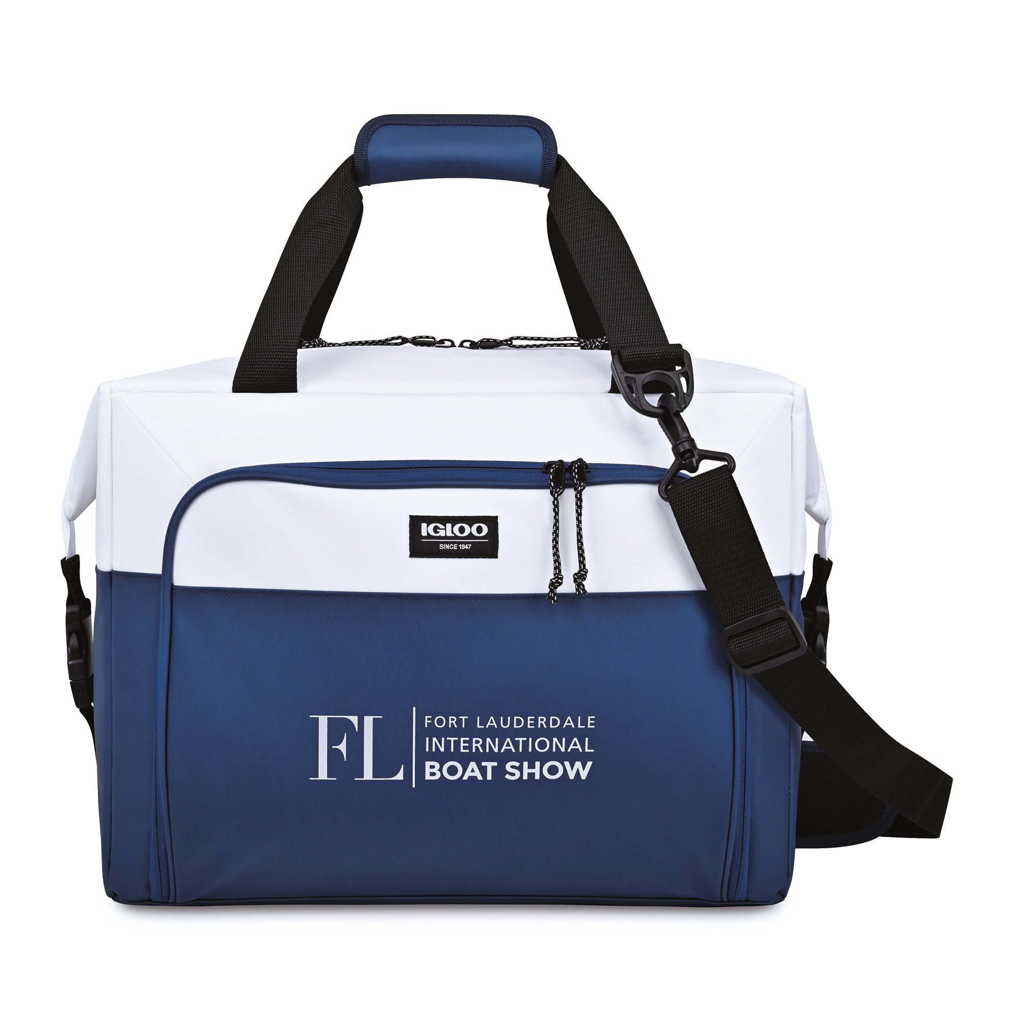 Picture of Igloo Seadrift Snap Down Cooler - Navy-White