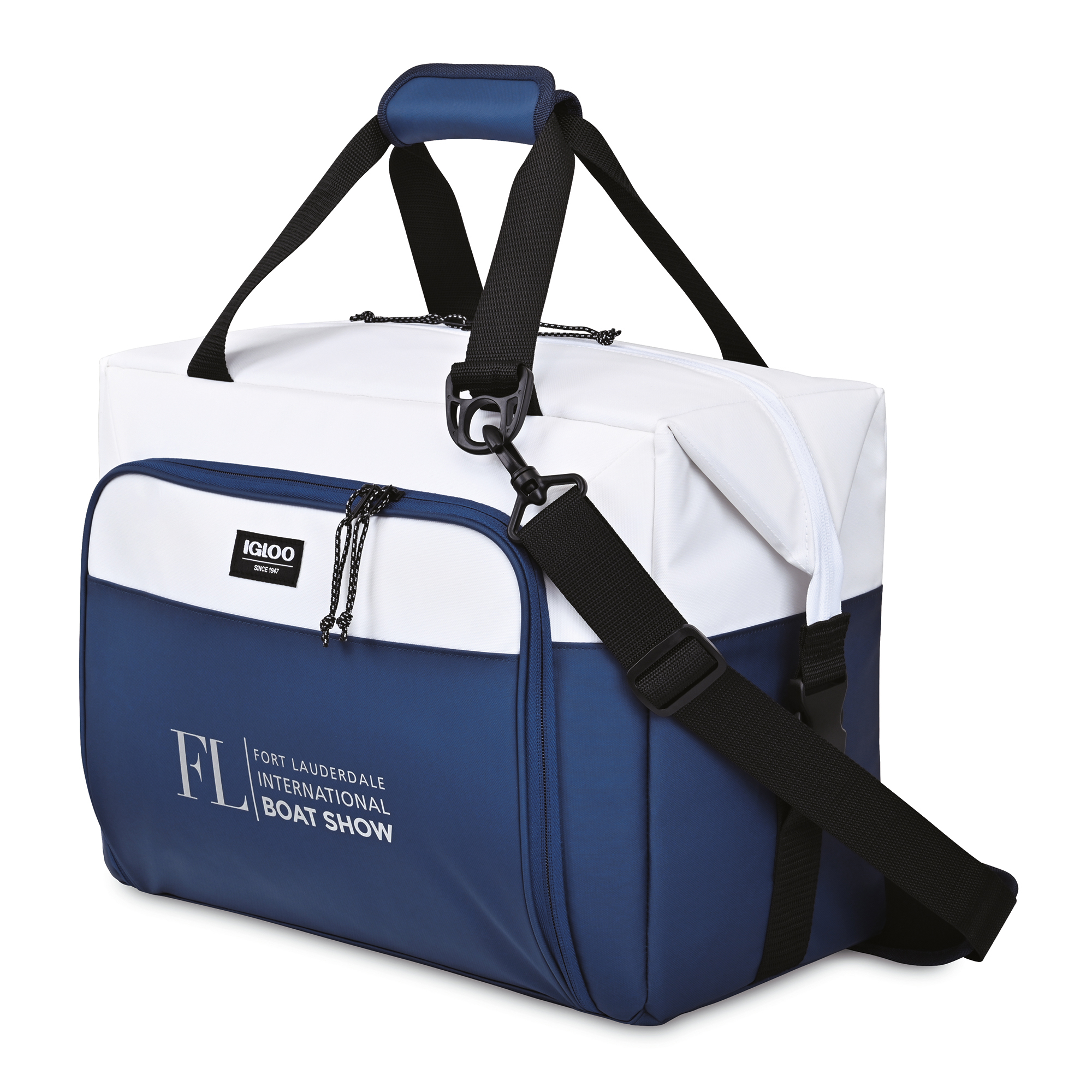 Picture of Igloo Seadrift Snap Down Cooler - Navy-White