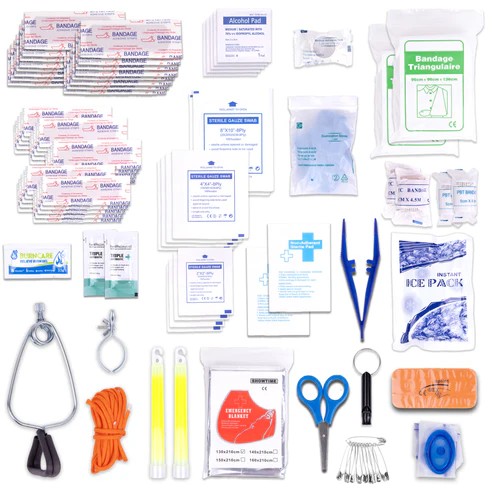 Picture of 92 Piece OSHA Compliant First Aid Kit w/Water Proof Dry Bag