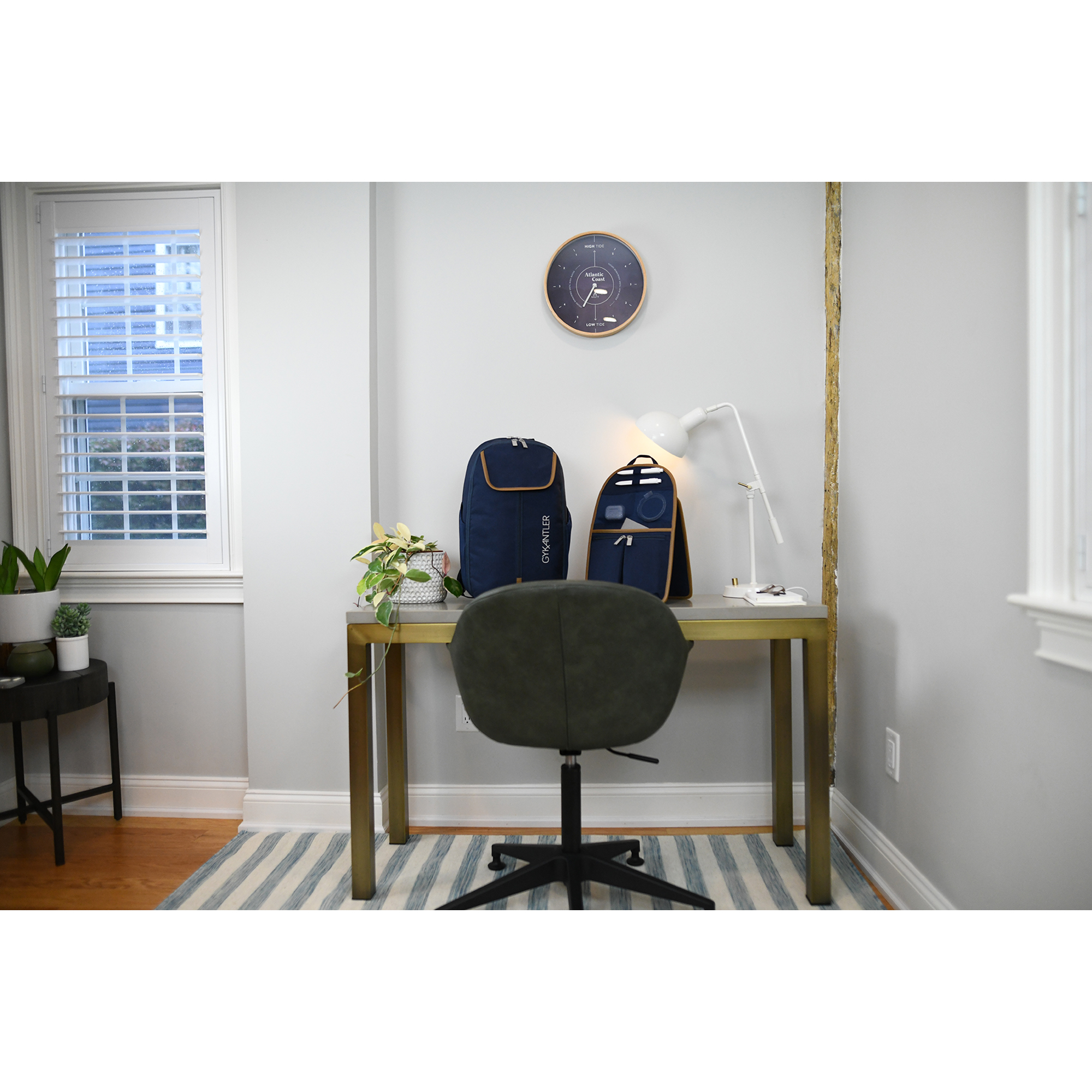 Picture of Mobile Office Hybrid Laptop Backpack - Navy Heather
