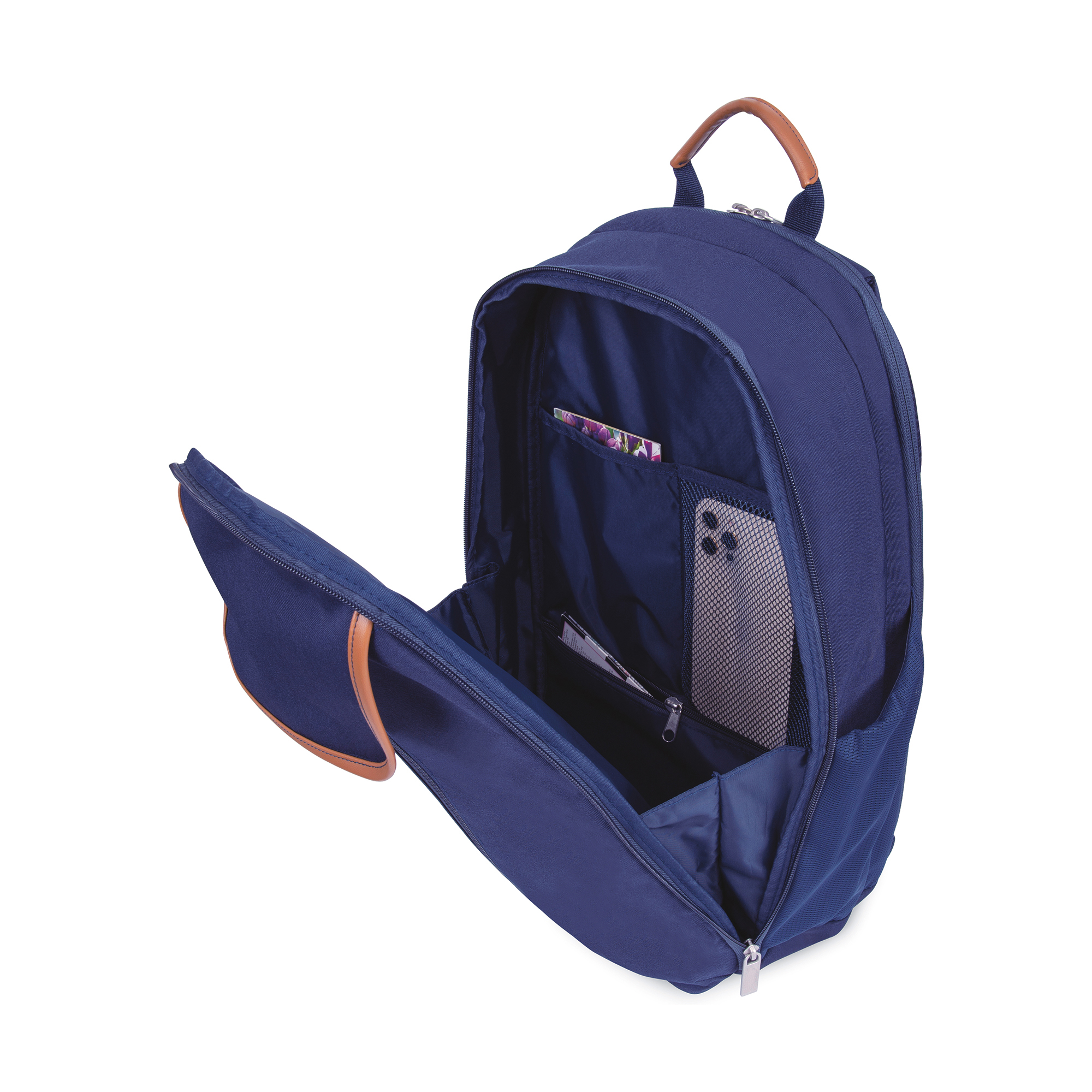 Picture of Mobile Office Hybrid Laptop Backpack - Navy Heather