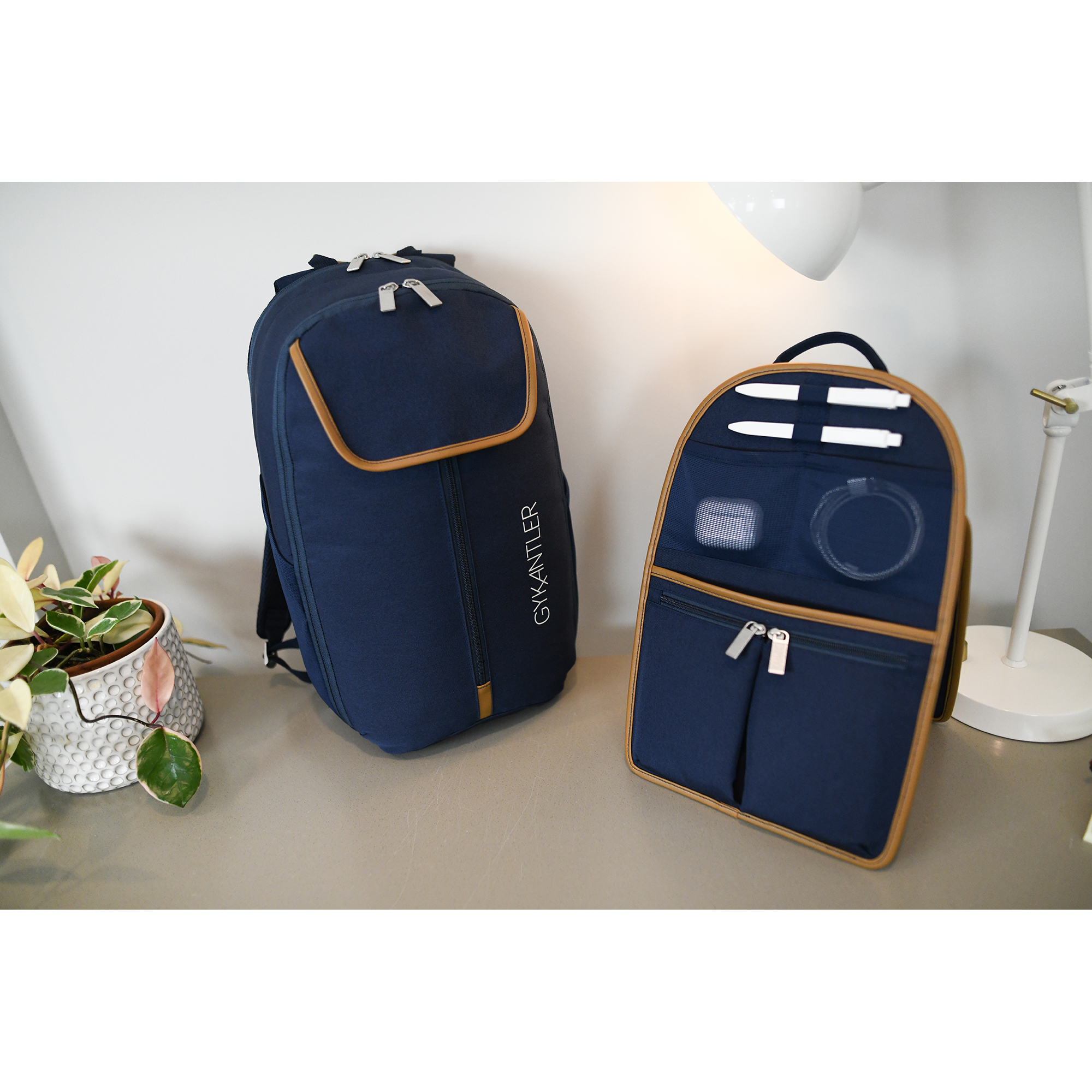 Picture of Mobile Office Hybrid Laptop Backpack - Navy Heather