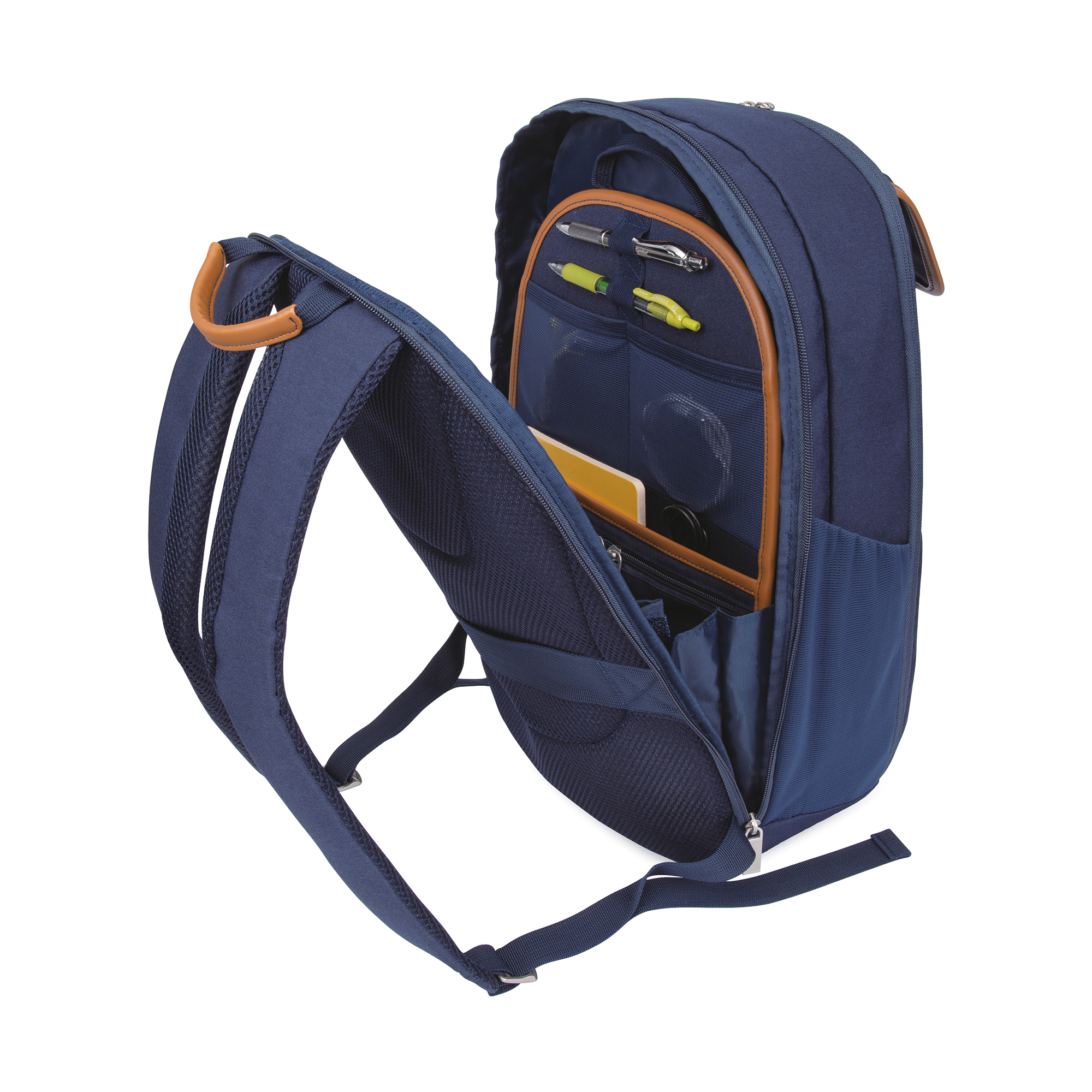 Picture of Mobile Office Hybrid Laptop Backpack - Navy Heather