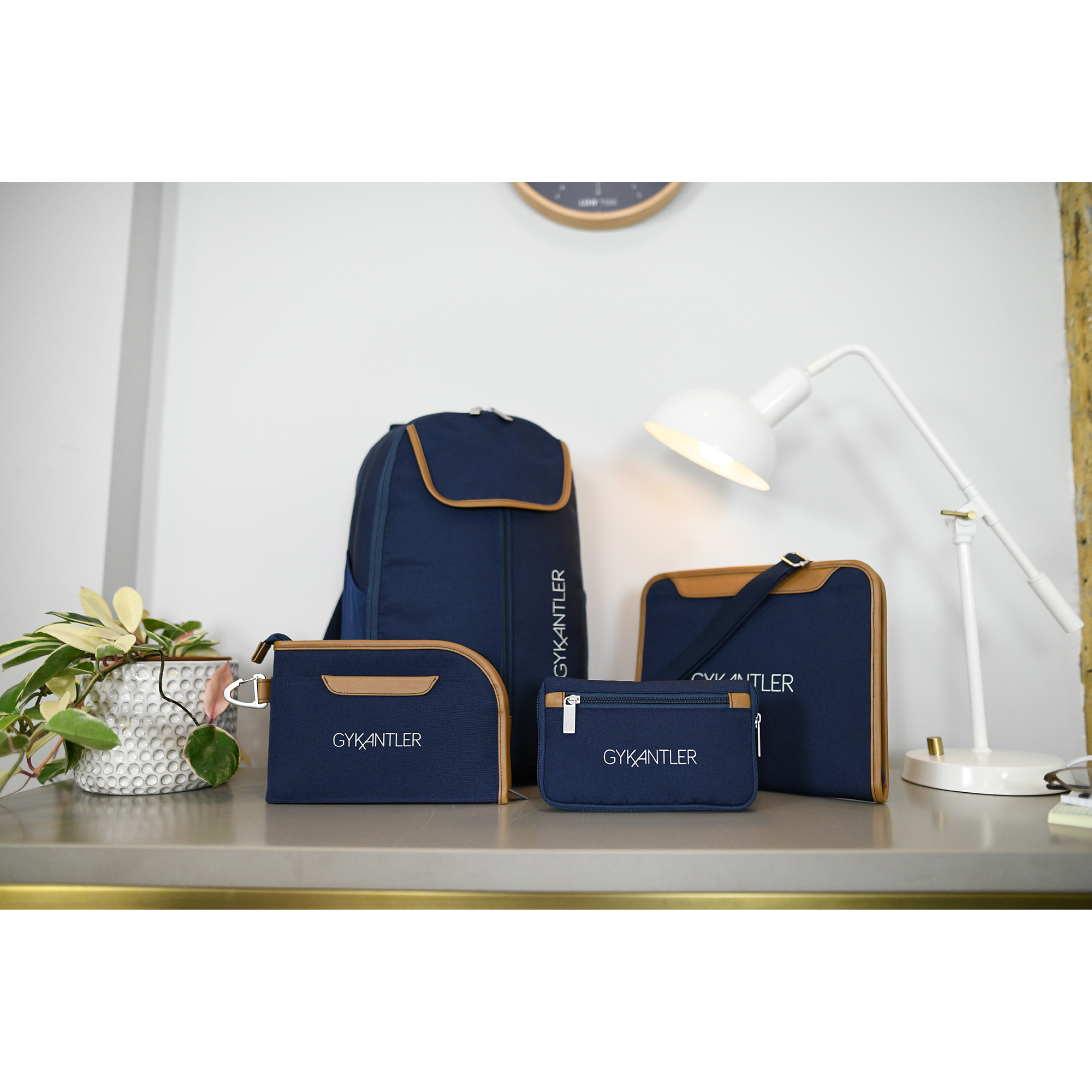 Picture of Mobile Office Hybrid Laptop Backpack - Navy Heather