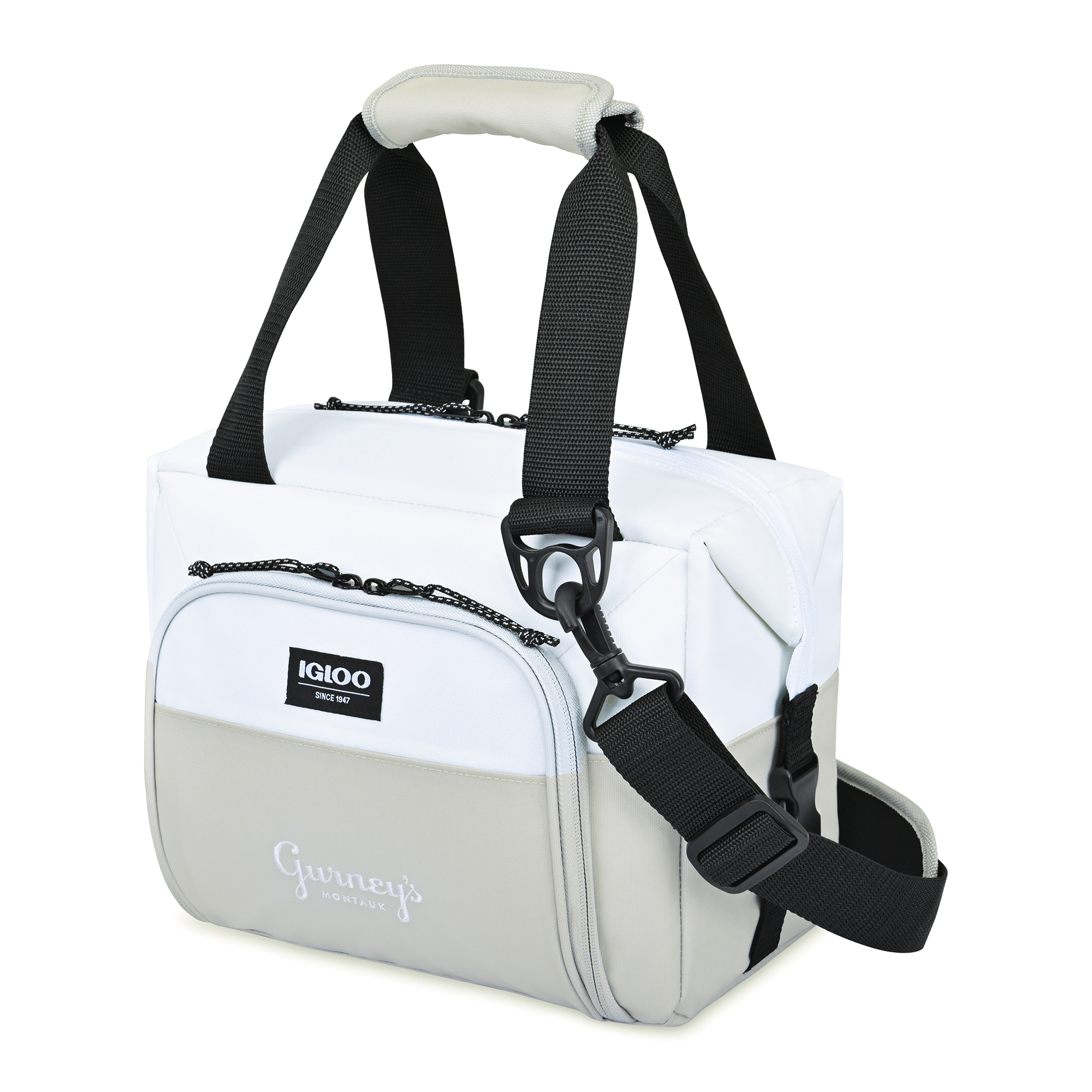 Picture of Igloo Seadrift Snap Down 12 Can Cooler - White-Grey